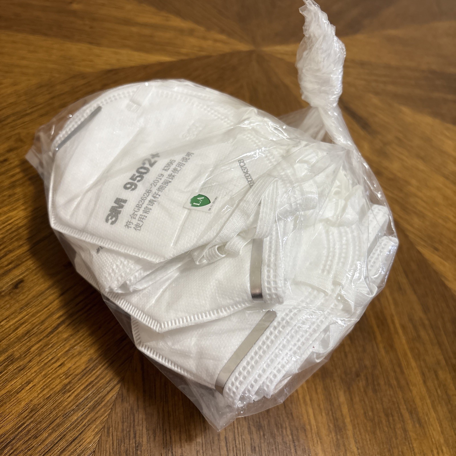 3M 9502+ KN95 Face Masks 22-Pack Headband Design GB2626-2019 New