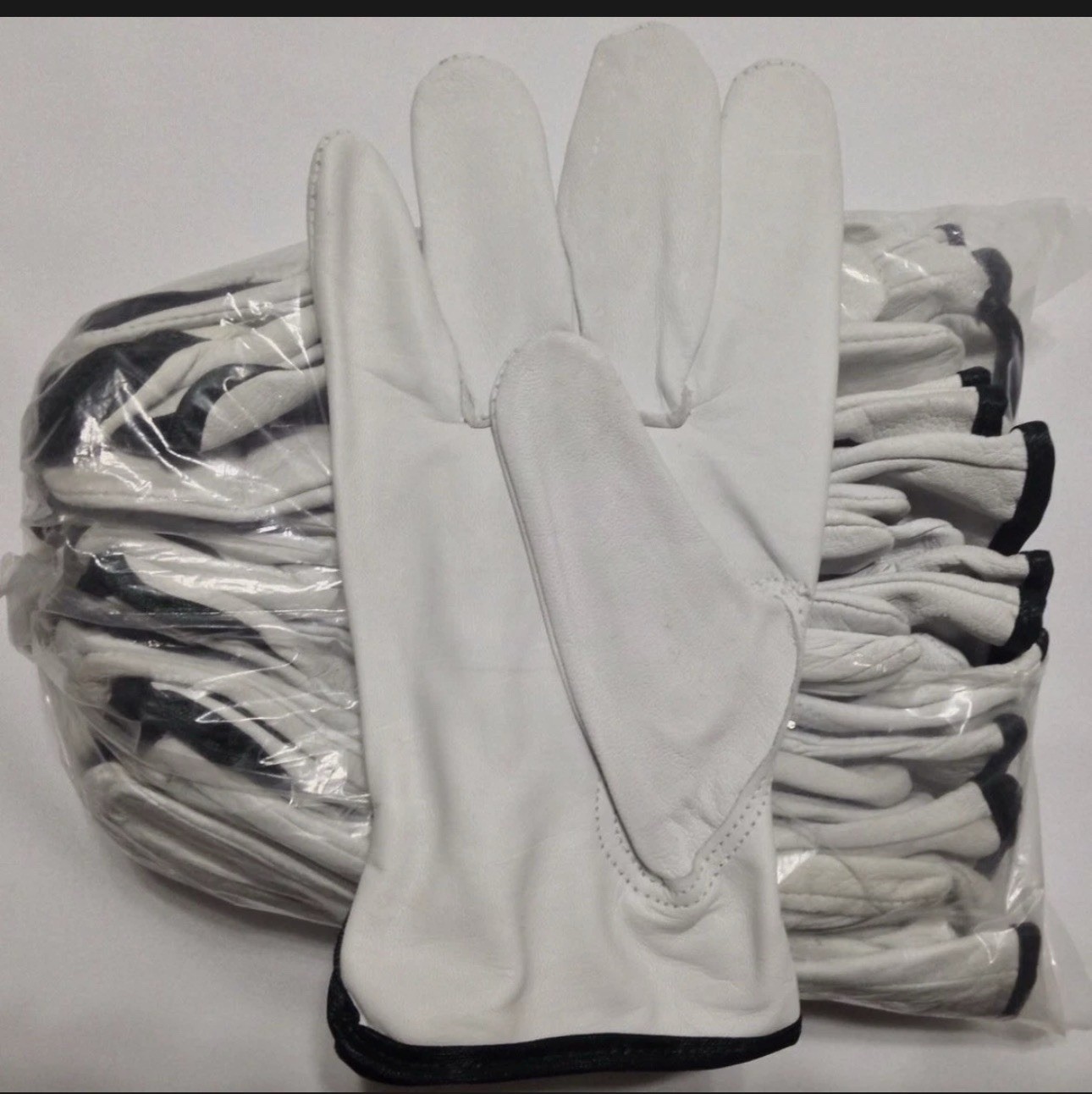 Pyramex Cowhide Leather Driver Work Gloves, Small, Medium, large, XL GL2001KM