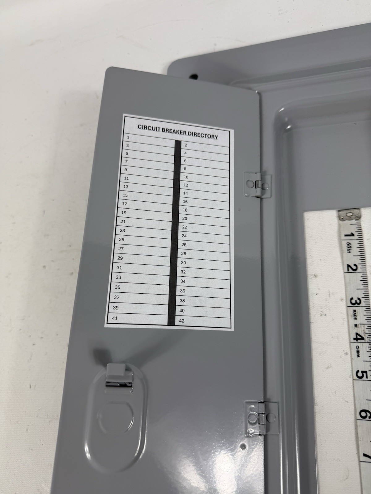 Pushmatic ITE Gould Siemens Circuit Breaker Panel Cover Dead front Cover / Door.