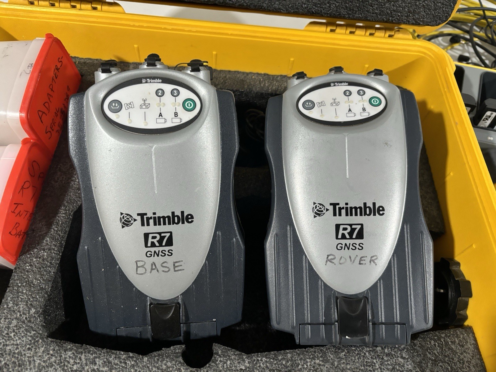 Trimble GPS Zephyr Geodetic GNSS MODEL 2 & (2) R7 GNSS + TSC2 + Battery Charger