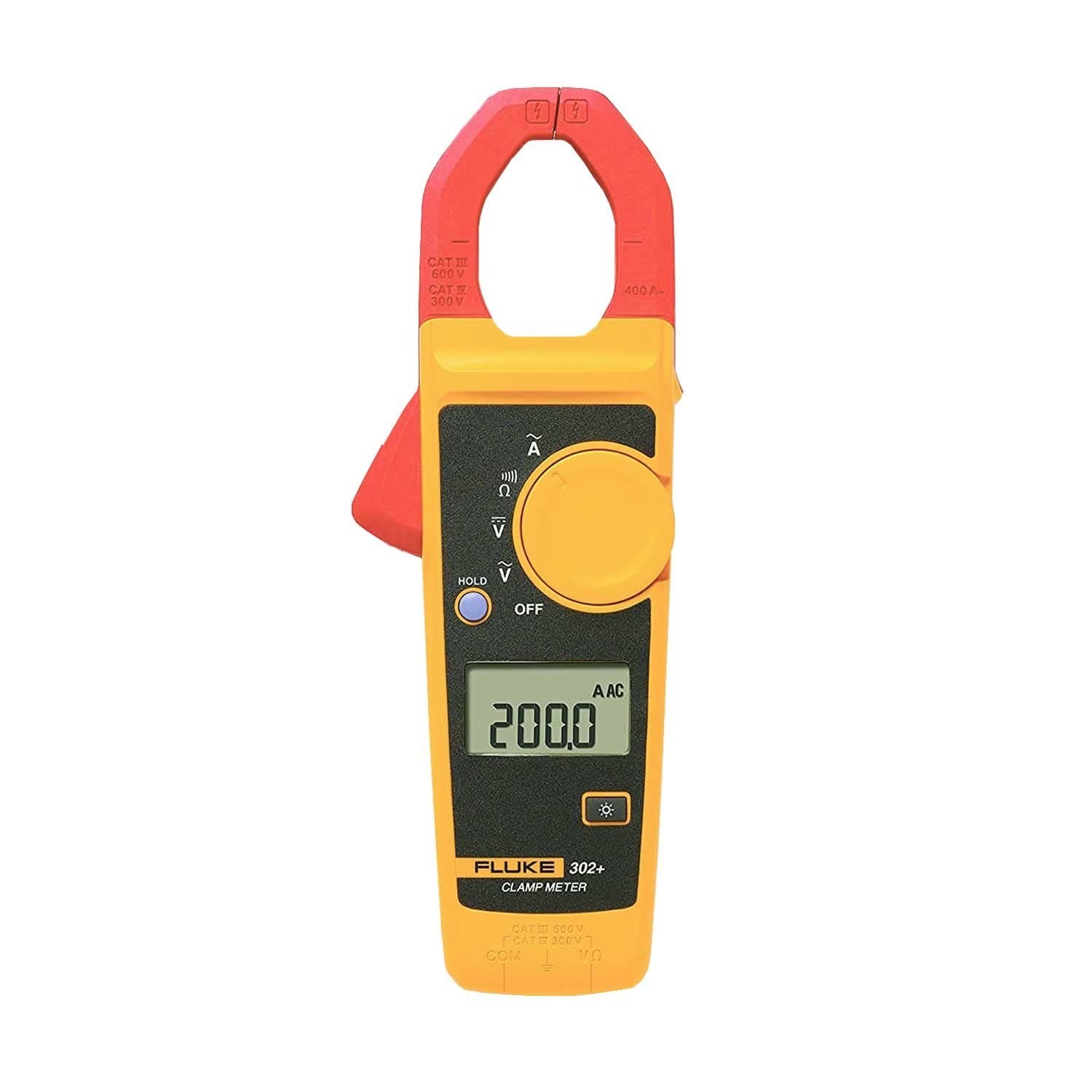 FLUKE 302 Clamp Meter AC400A Digital Multimeter Tester