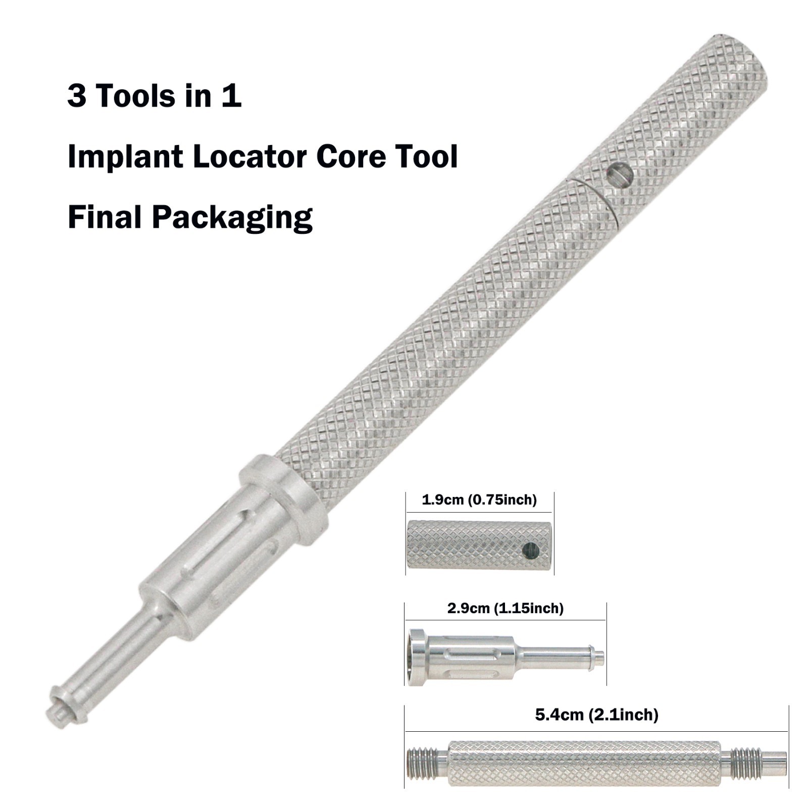 Dental Locator Abutment Anchor for HIOSSEN ET II/III SA Fixture M 3.5mm Platform