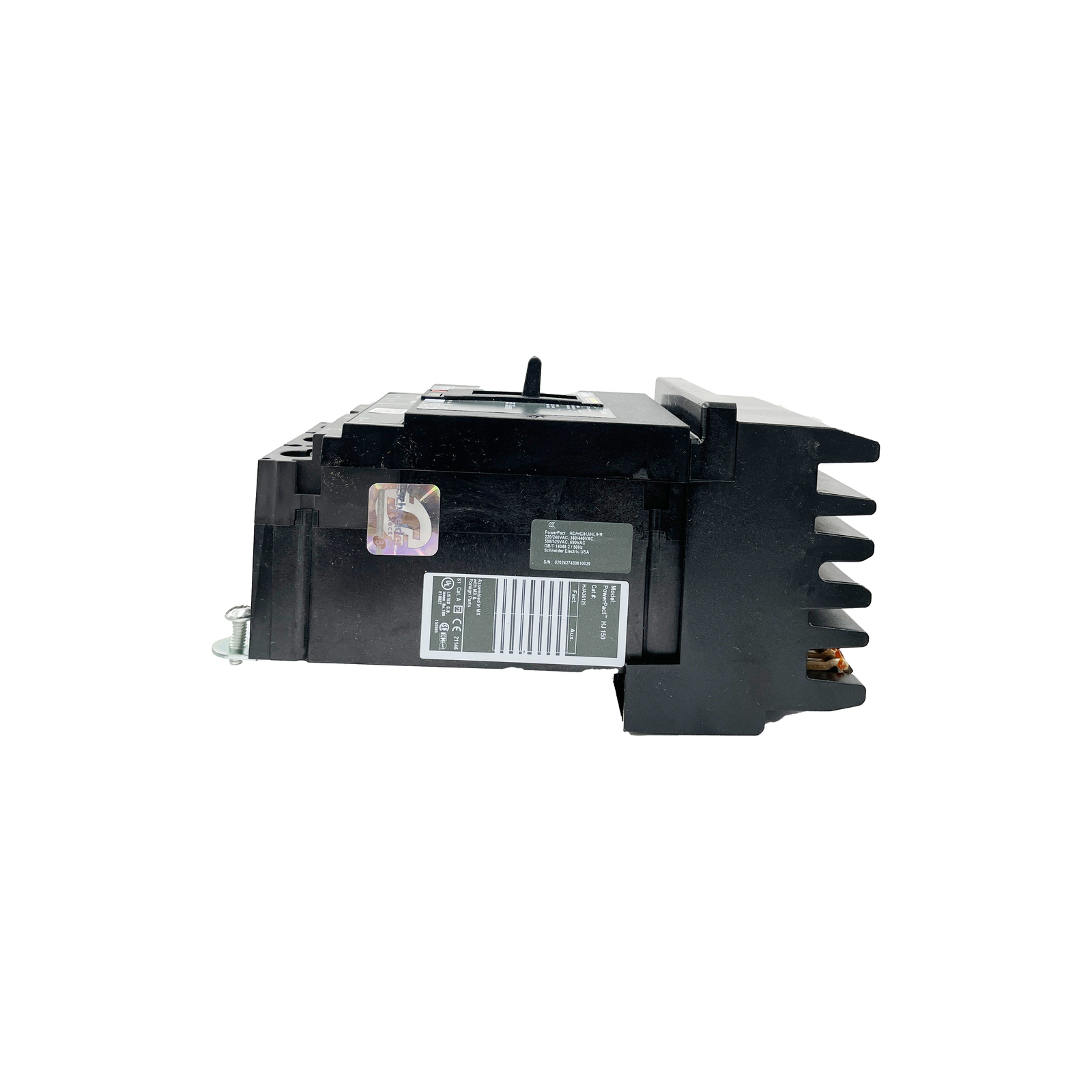 NIB – Square D – HJA36125 – Molded Case Circuit Breaker – 125 A, 3-Phases, 600V