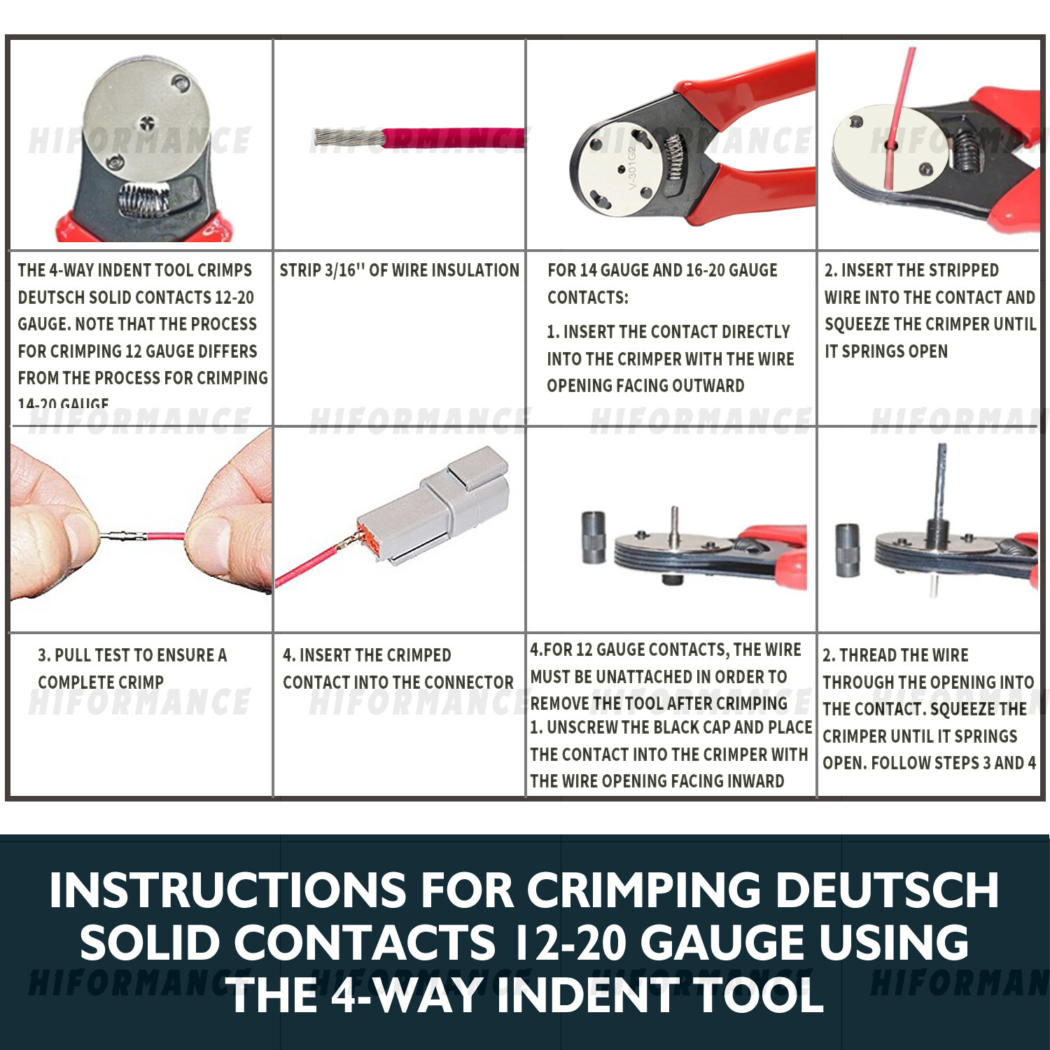 NEW 1750PCS Deutsch DT Connector Plug Kit With Deutsch Crimp Tool Auto Marine