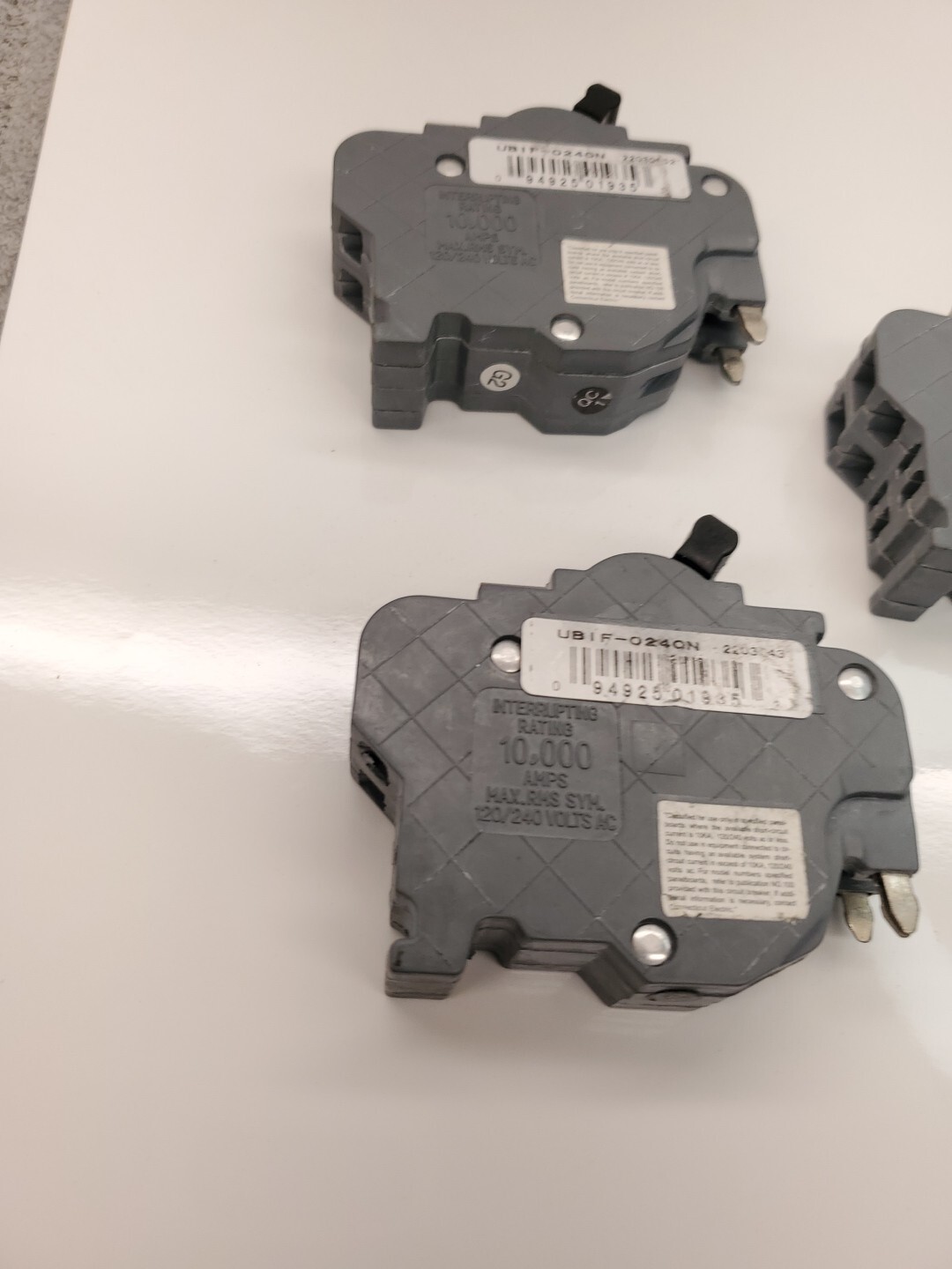 3 PACK UBIF-0240N New Federal Pacific Electric NC240 Replacement Two Pole