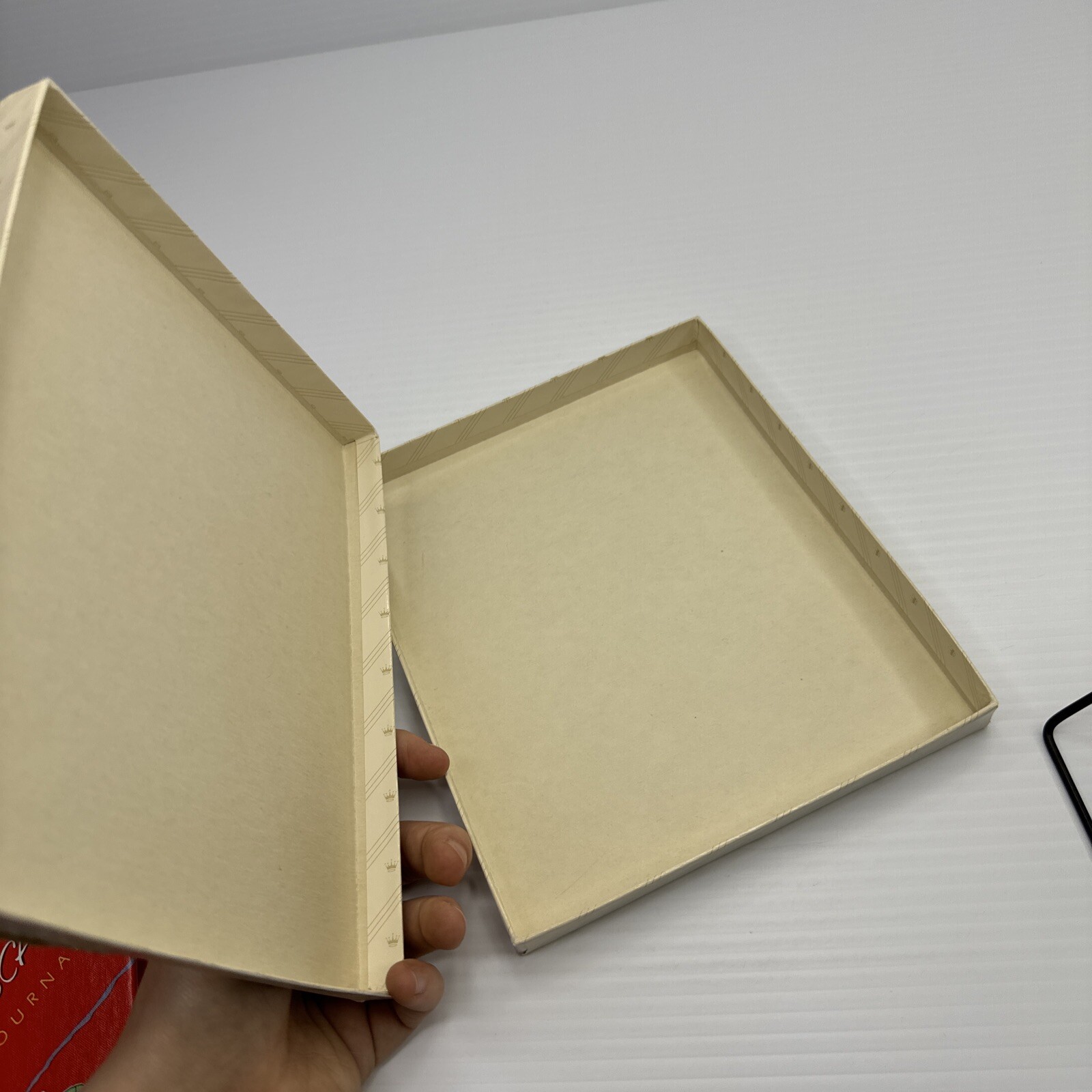 Great Escapes Travel Journal 1984 Vintage Hallmark with Box Red Travel Journal