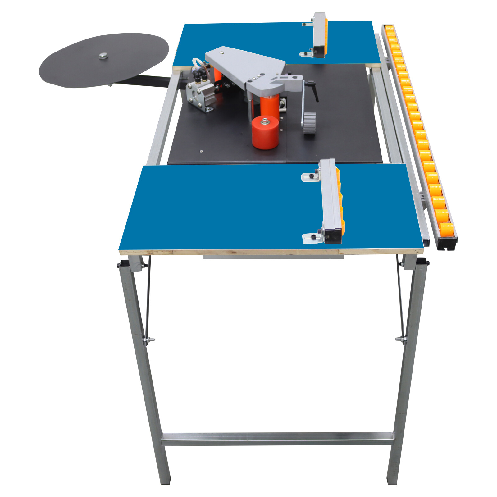 Woodworking Auto Curved&Straight Edge Banding Machine Double-sided Gluing 110V