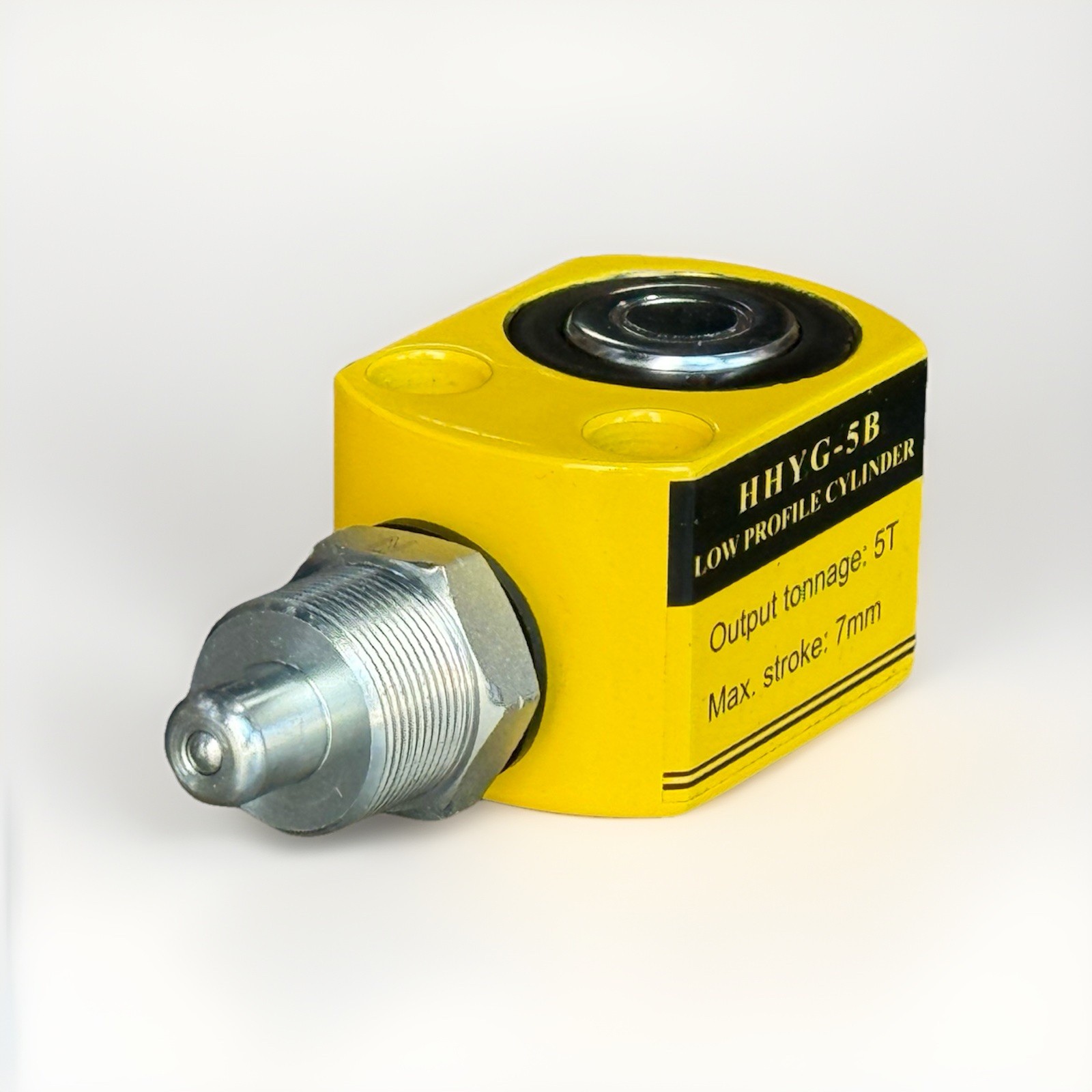 5 Ton Mini Hydraulic Ram Cylinder Low Profile Hydraulic 7mm Stroke Jack Single