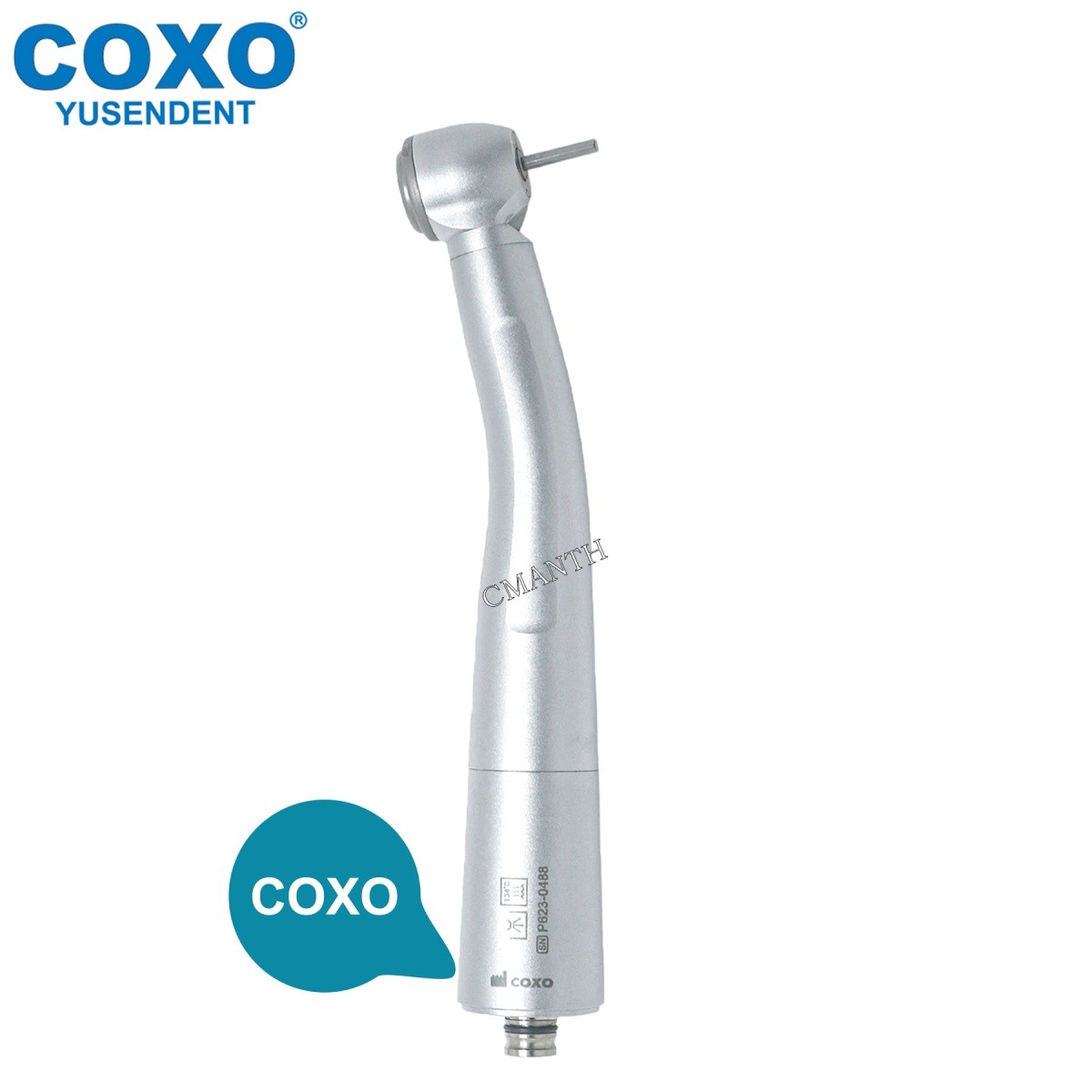 COXO CX207-G Dental Turbine Fiber Optic High Speed Handpiece LED Coupler 6 Hole