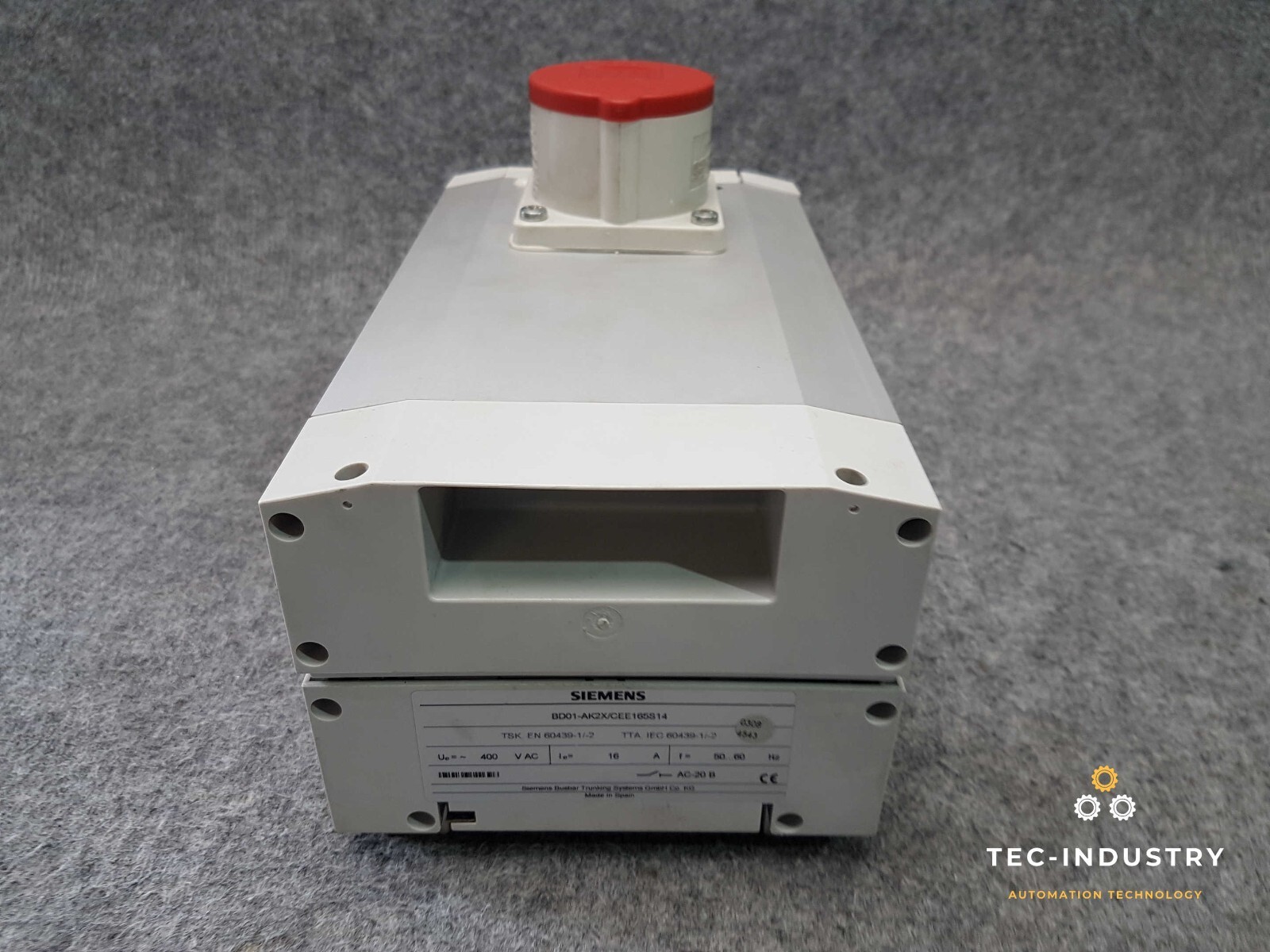SIEMENS | BD01-AK2X/CEE165S14 | MENNEKES GGJ26 | OUTLET BOX