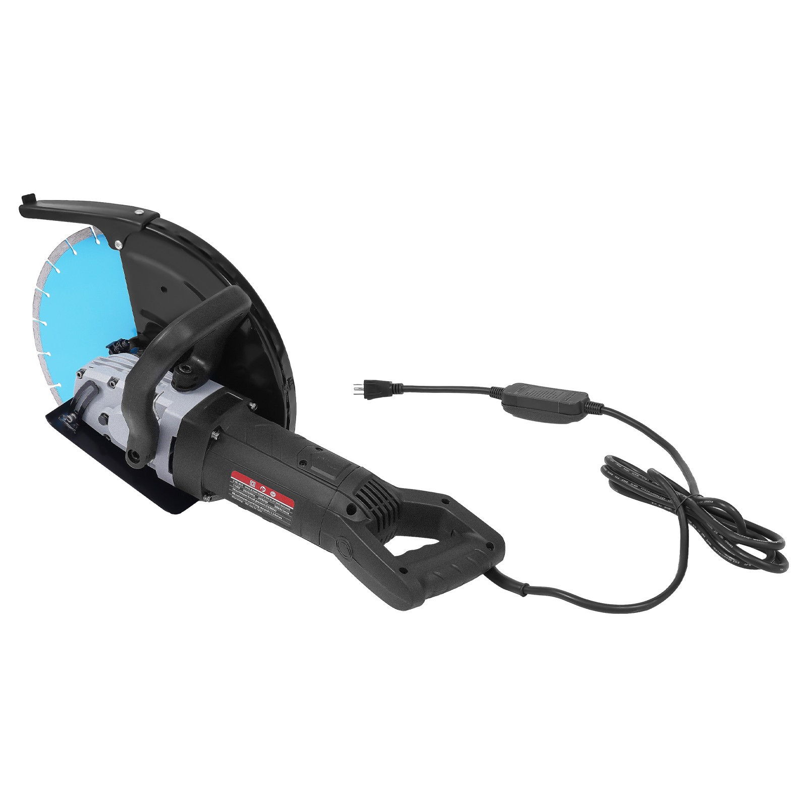 14» Portable Electric Concrete Saw with Water Pump and Blade Wet/Dry Cutter