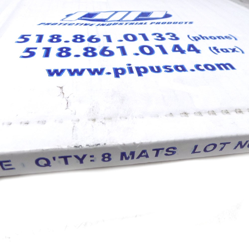 Case of (8) NEW PIP 93-243638W 30-Layer Contamination Control Mats 240 Total