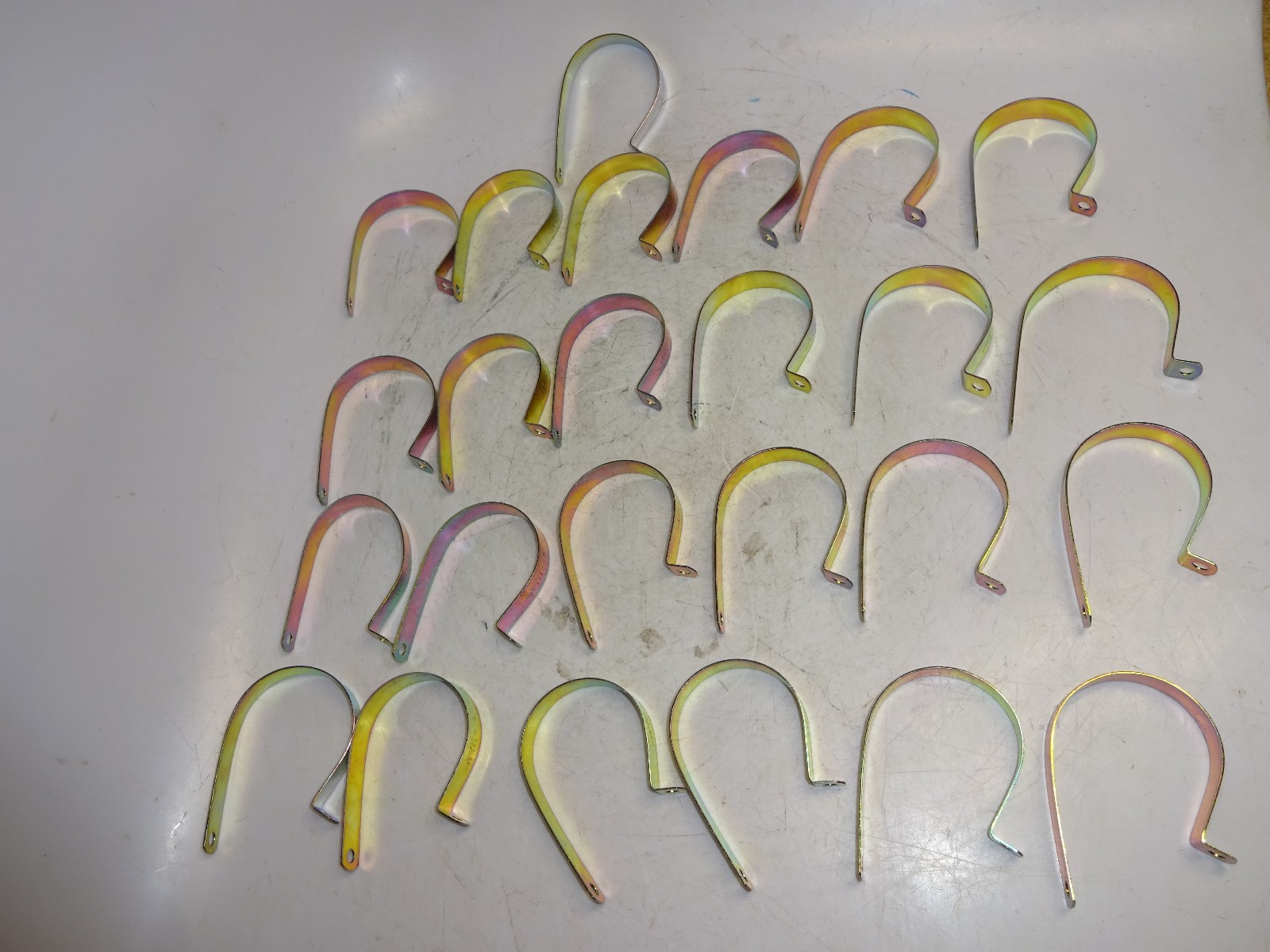 LOT OF 25 UMPCO MS21333-19 LOOP CLAMP FASTENER