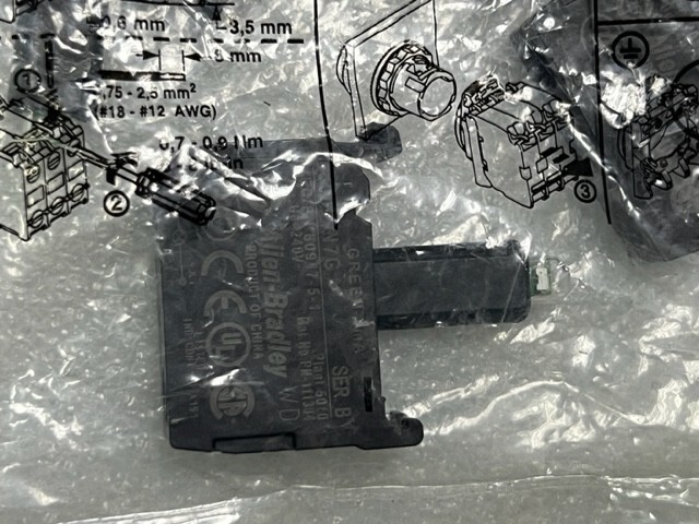 Bag of 10 pcs – 800F-N7G Ser B LED Module Green New in Sealed Bag