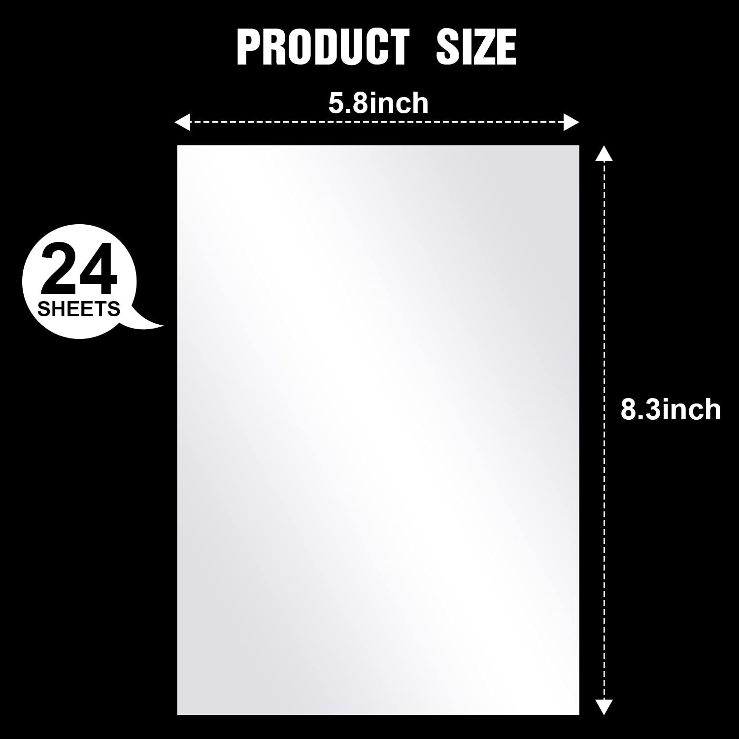 20Pcs Vinyl Siding Repair Kit, Self-Adhesive Waterproof Glossy PVC White