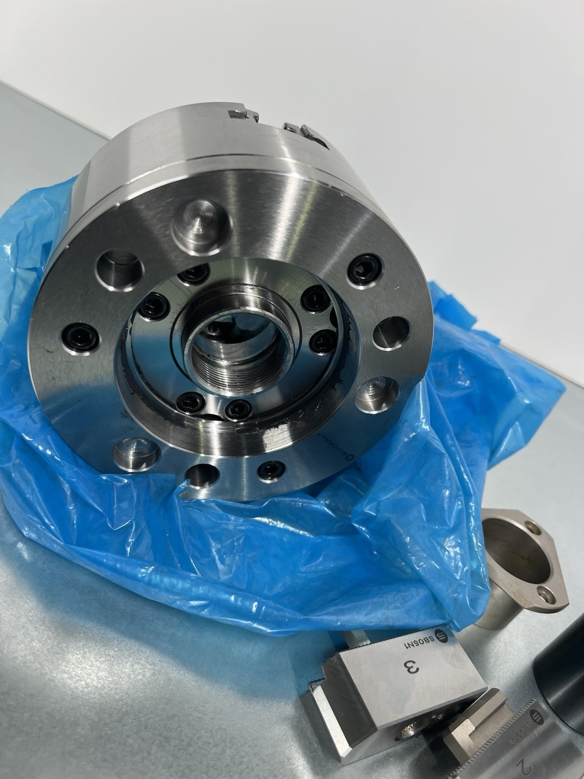 Samchully 5” HS-05HA A2-5 35mm X 1.5mm Thread Cnc Chuck