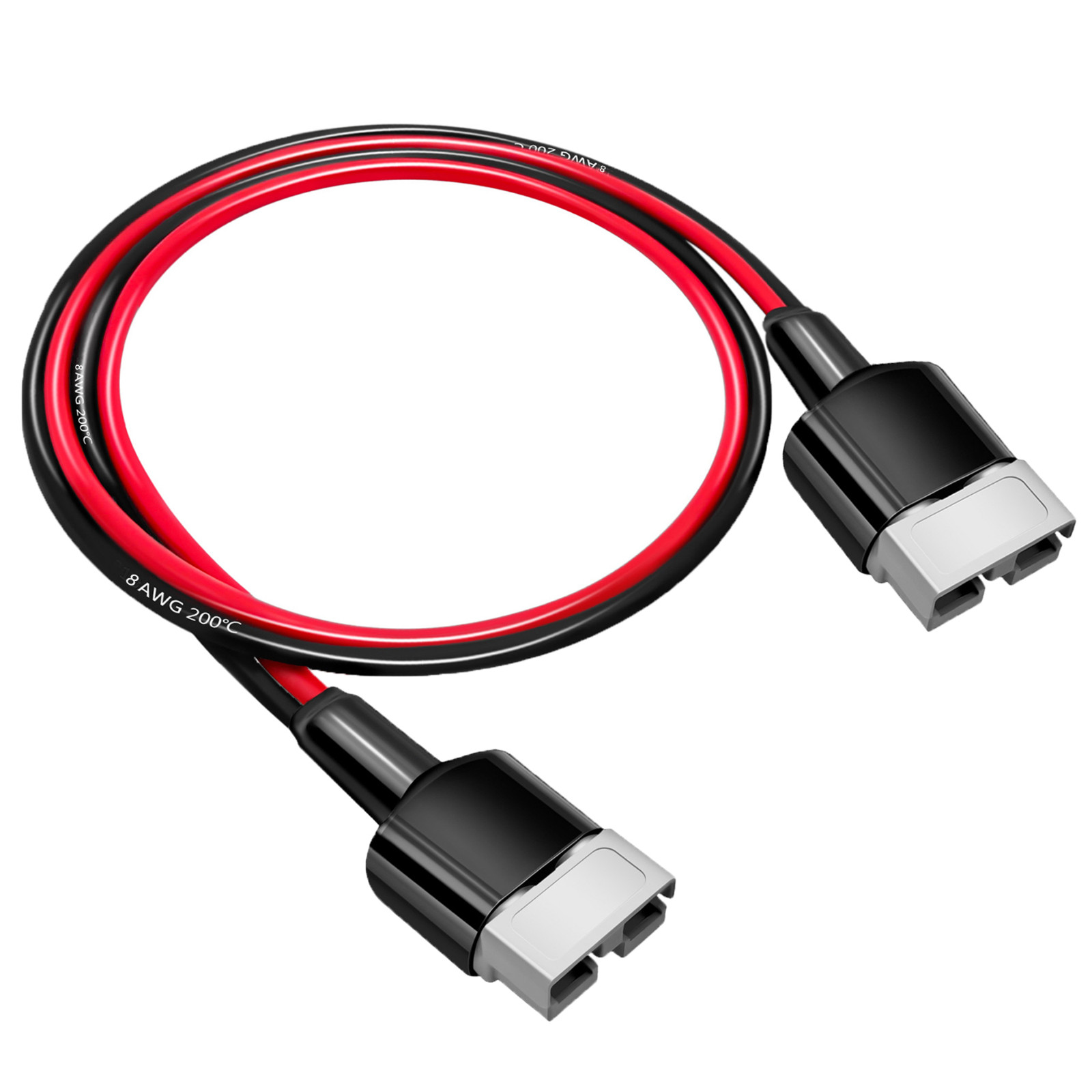 8AWG Extension Battery Cable Wire for Anderson 50A Plug SB50 50 Amp Connector