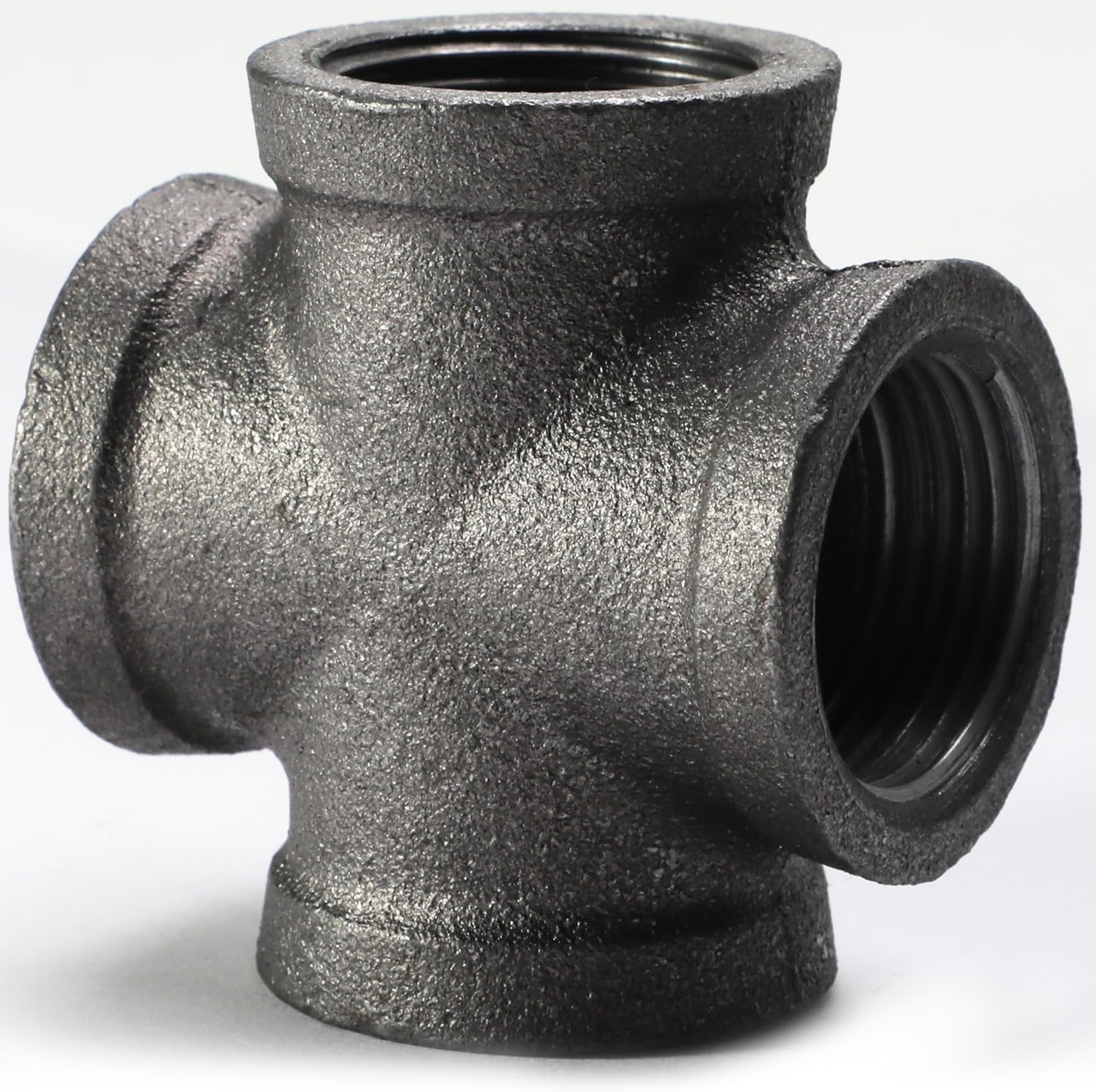 Cast Iron Cross Fitting Connector Compatible With Vintage Pipe Fixtures 1 Pack