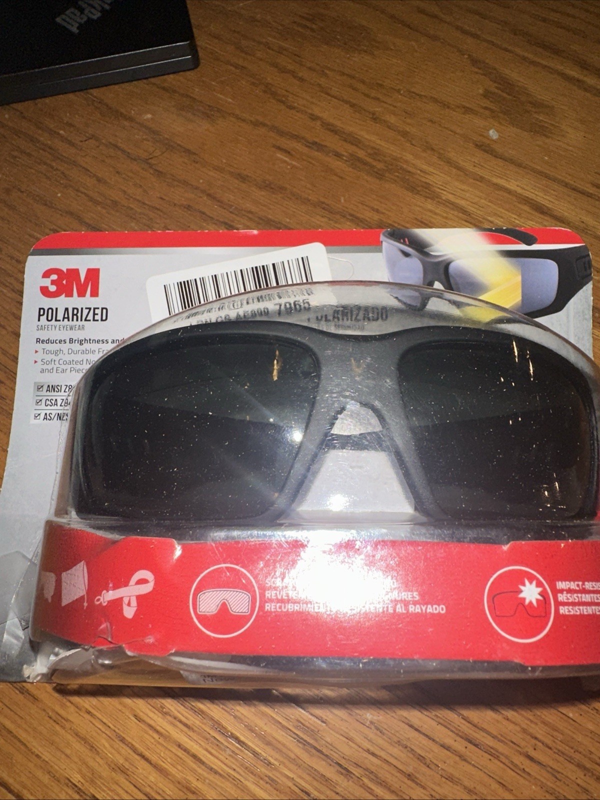 3M Safety Glasses ANSI Z87.1 Safety Impact Resistant Eyewear Tinted Polarized