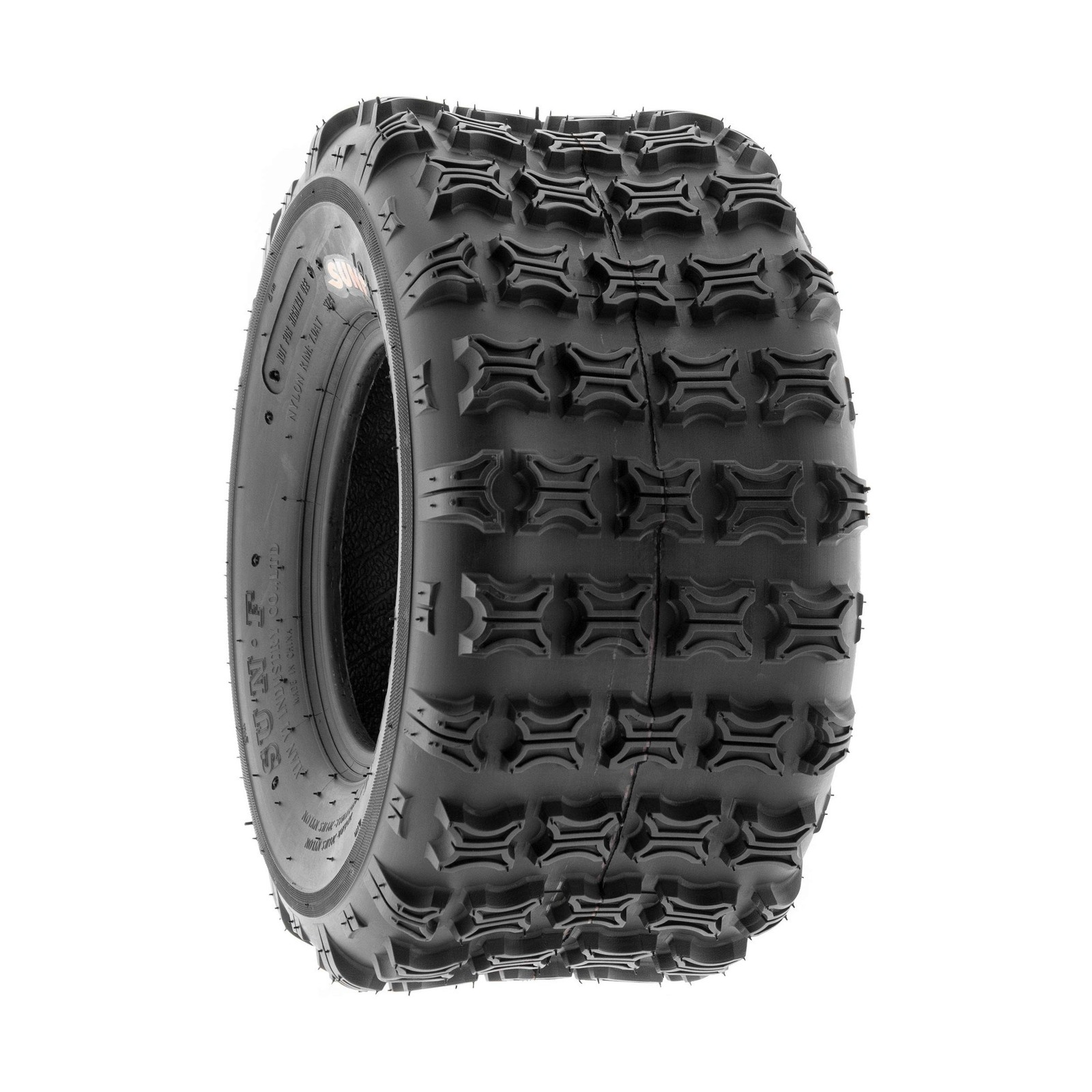 SunF A018 Lawn Tractor Tire 18×9.5-8, 6-PR |»H»-Knob Tread