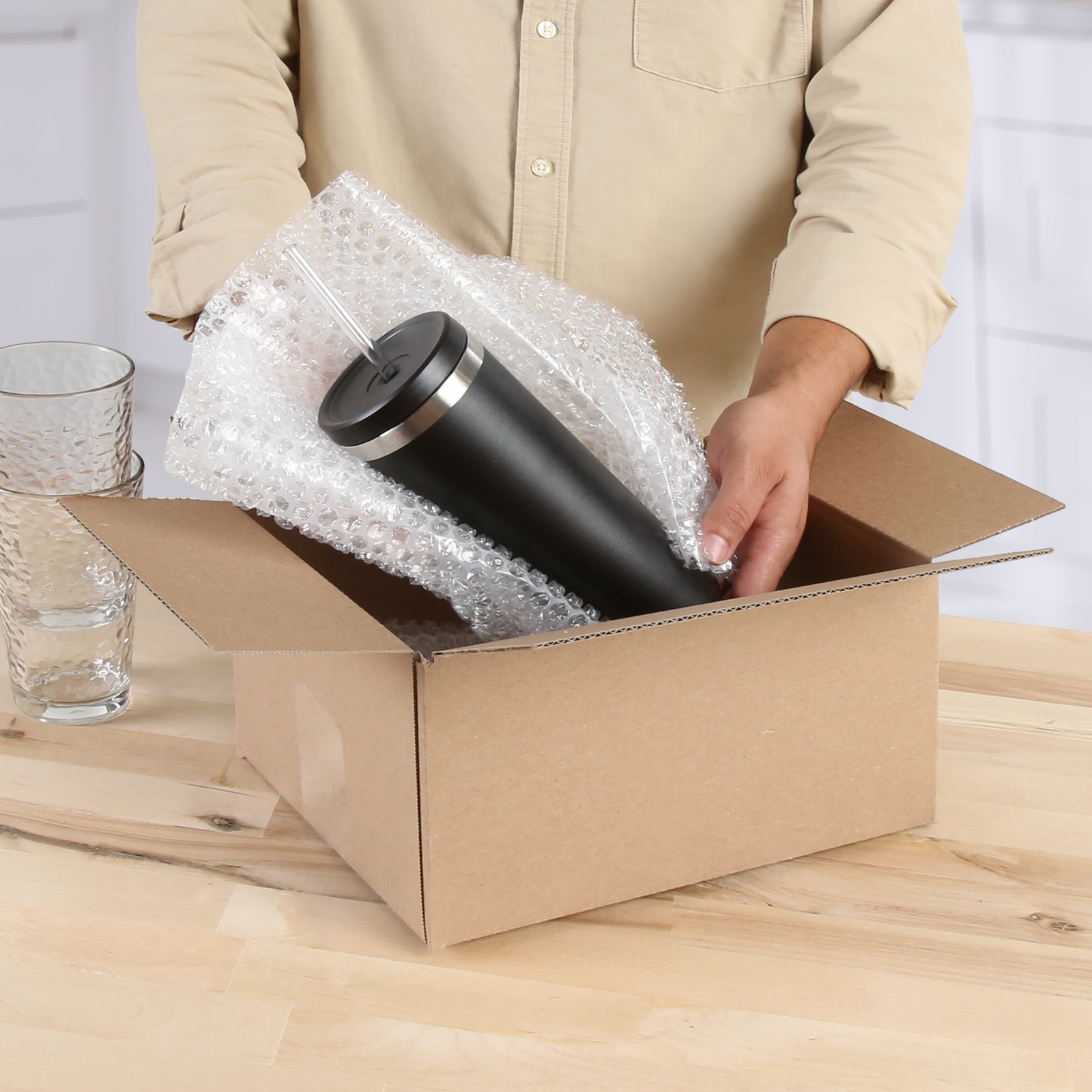 Pen + Gear Recycled Shipping Boxes 11 In. L X 7.5 In. W X 5.5 In. H, 30 Count