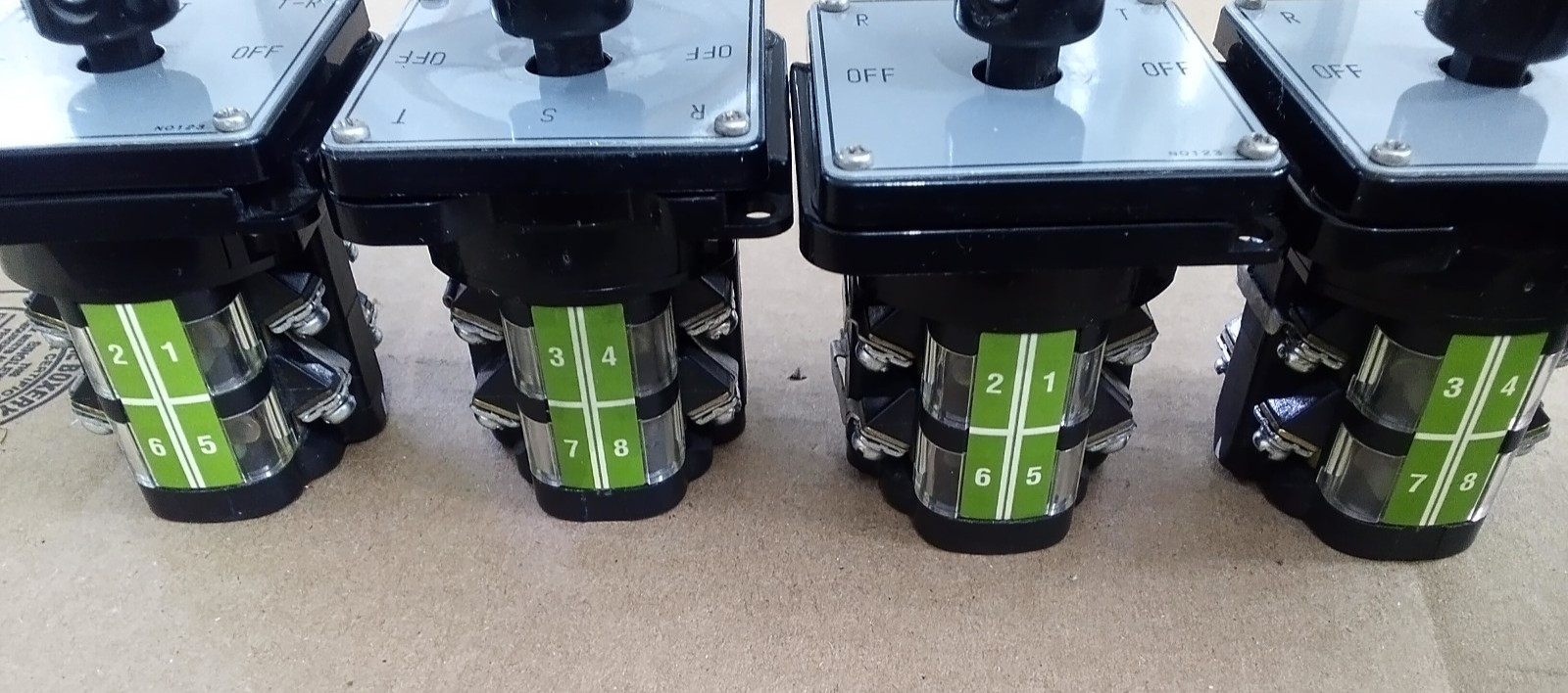 Seiko Electric BHN-V Heat Treat Cam Switch 600V 15A Lot of 4