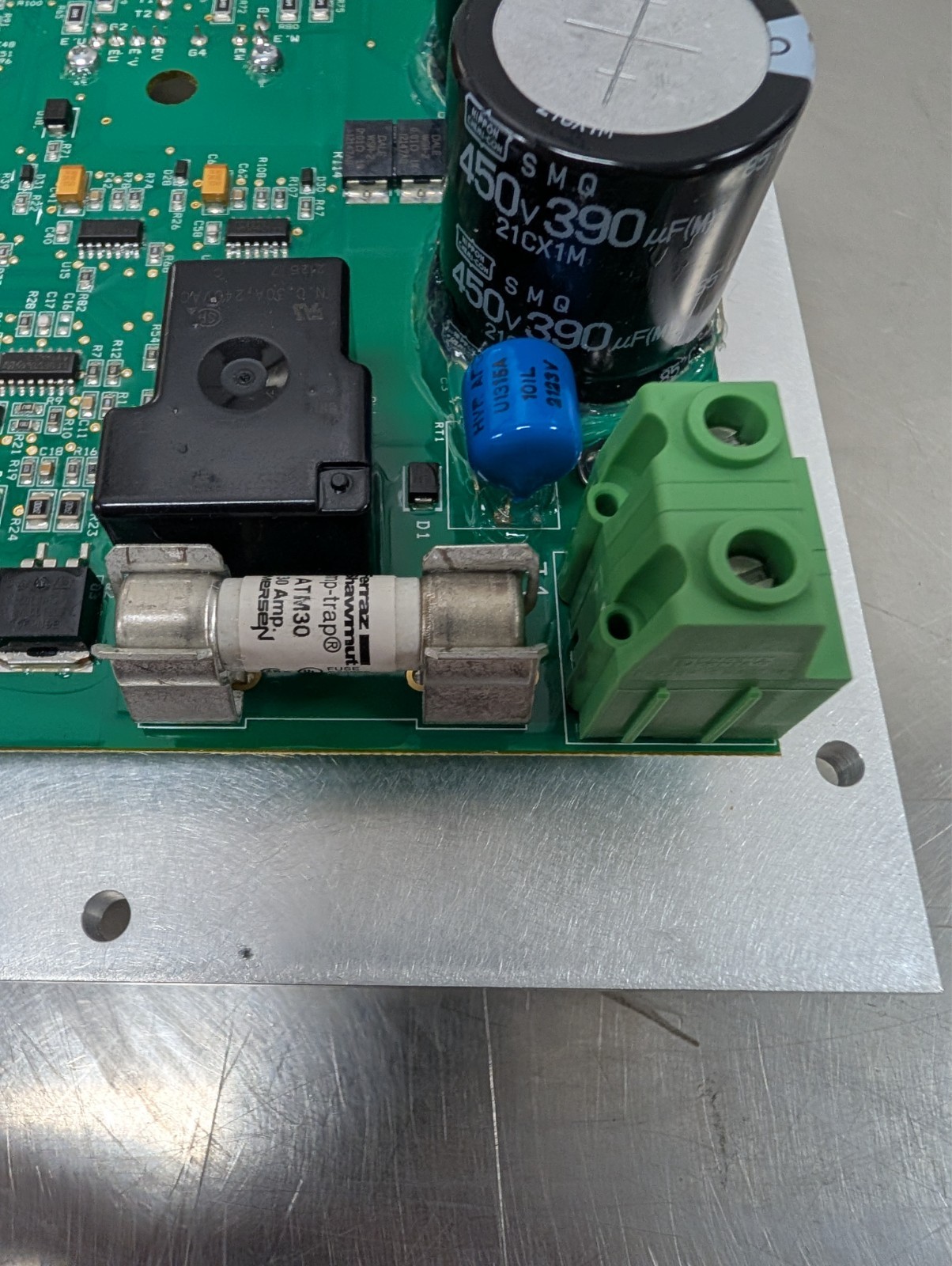 Masterflux 025F0393 A Brushless DC Motor Controller 75-125 VDC Input 2500W [A9S1