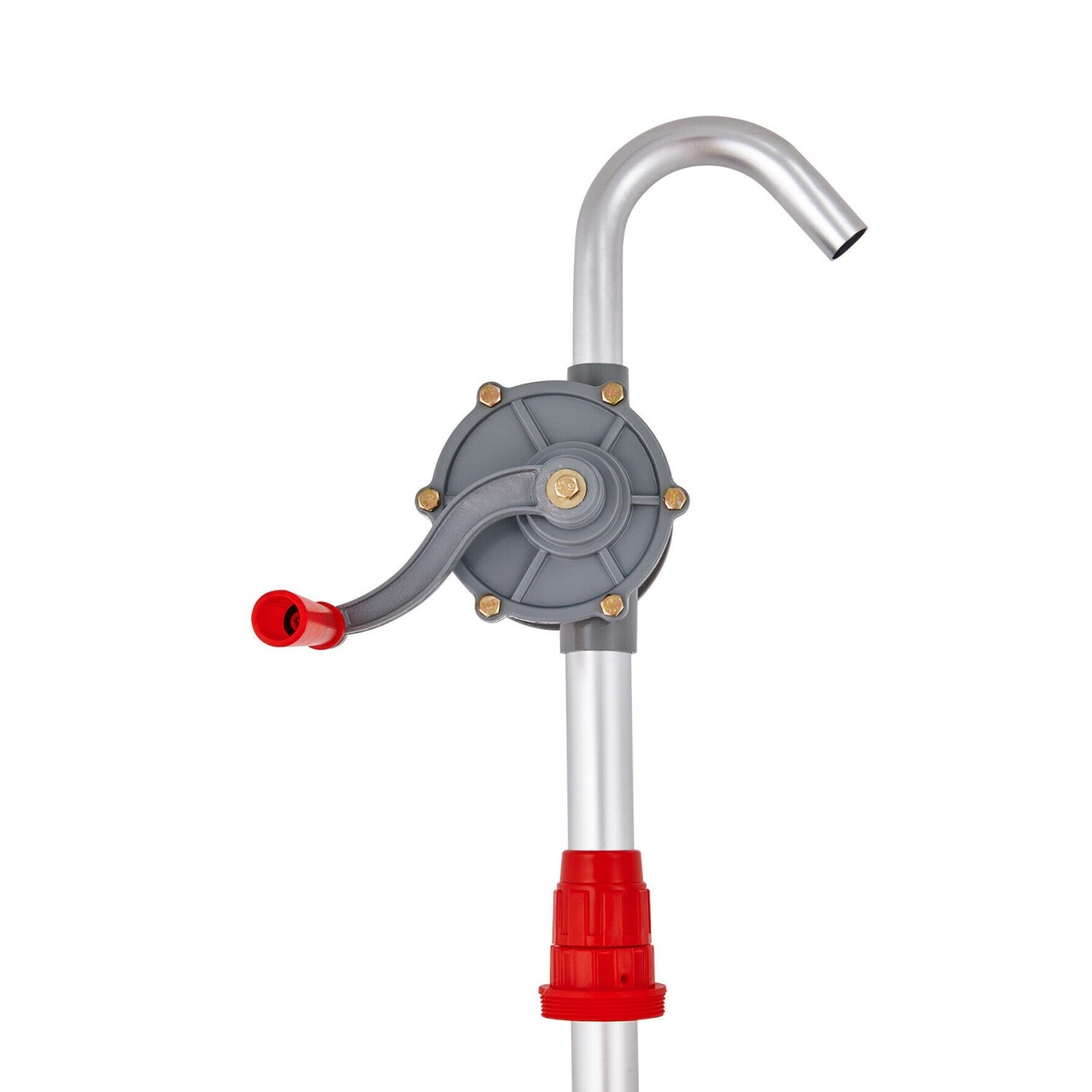 Drum Rotary Barrel Pump Hand Crank Water Transfer Pump 5-55 Gallon Drums