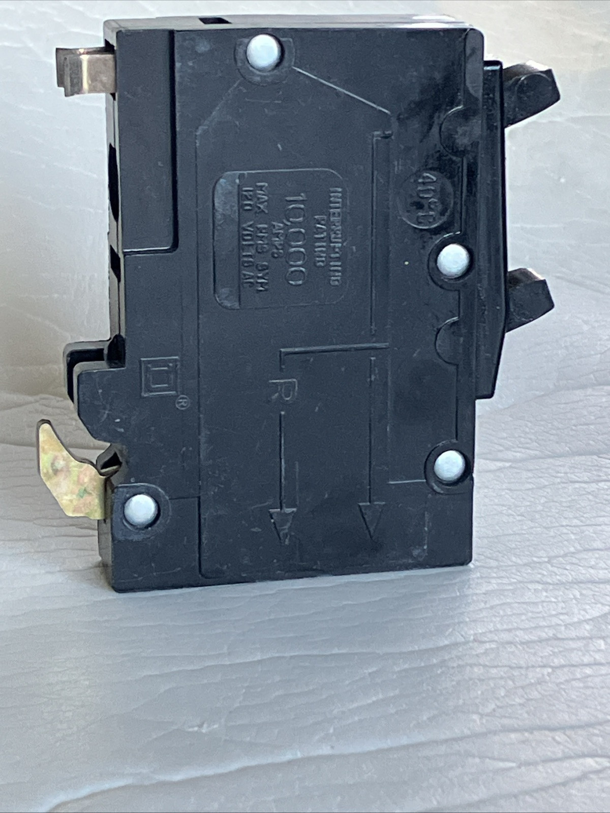 Square D QOT2020 20 Amp 1 Pole 120 volt Piggy Back Tandem Twin w Hook QO2020