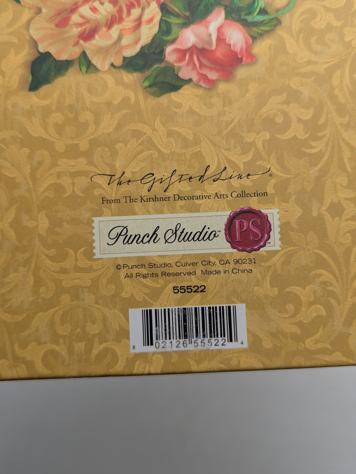 PUNCH Studio Floral Paris Cutout Embellished Notebook Journal 8.25″ x 6.5″