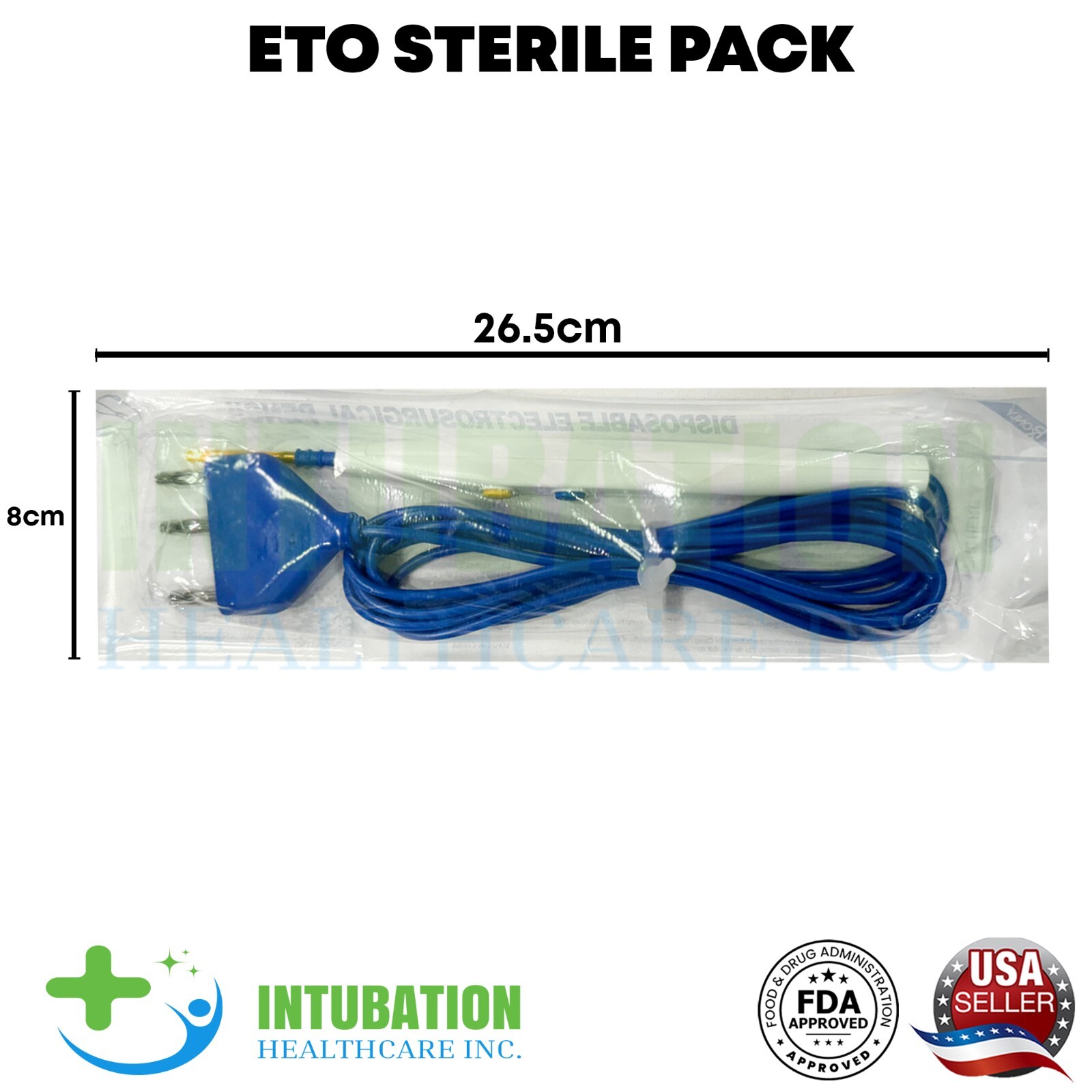 Electrosurgical Pencil with Blade Electrode Diathermy ESU Cautery Pen 10 Pcs Box