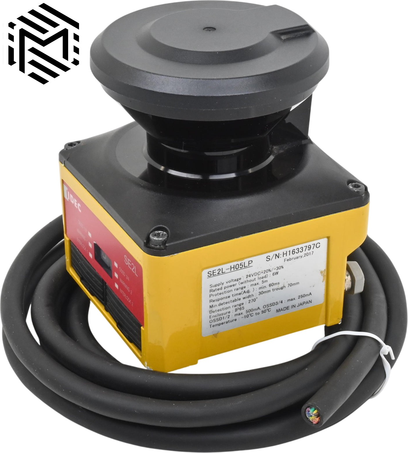 IDEC SE2L-H05LP Safety Laser Scanner – 24VDC – IP65 – Used – 5M
