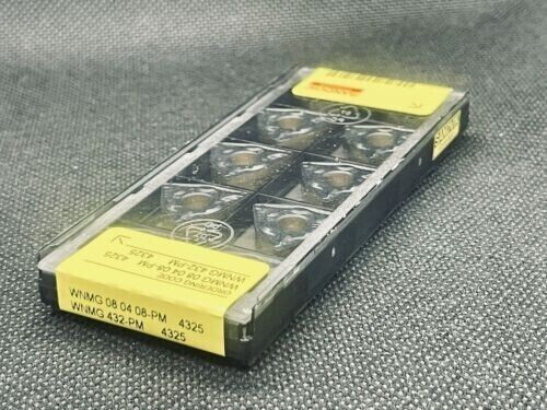 WNMG 432-PM 4325 / WNMG 080408-PM 4325 CNC Carbide Inserts(10 pcs) Free Shipping