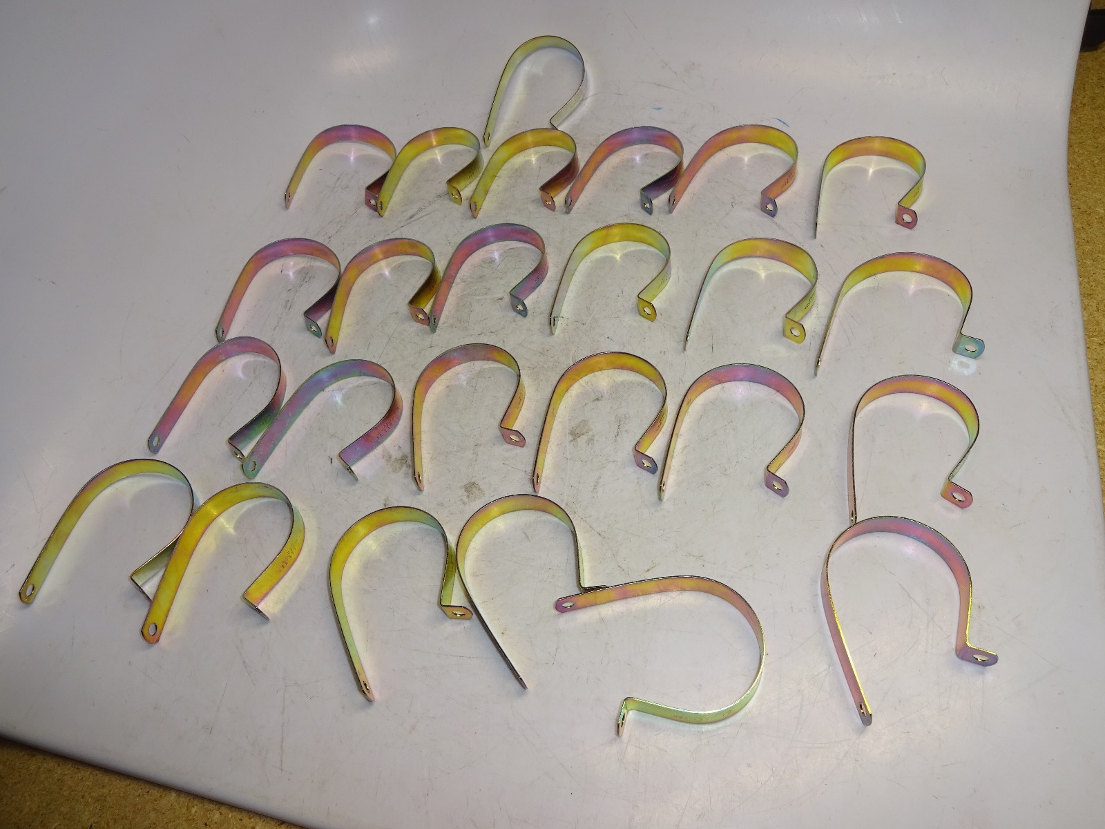 LOT OF 25 UMPCO MS21333-19 LOOP CLAMP FASTENER