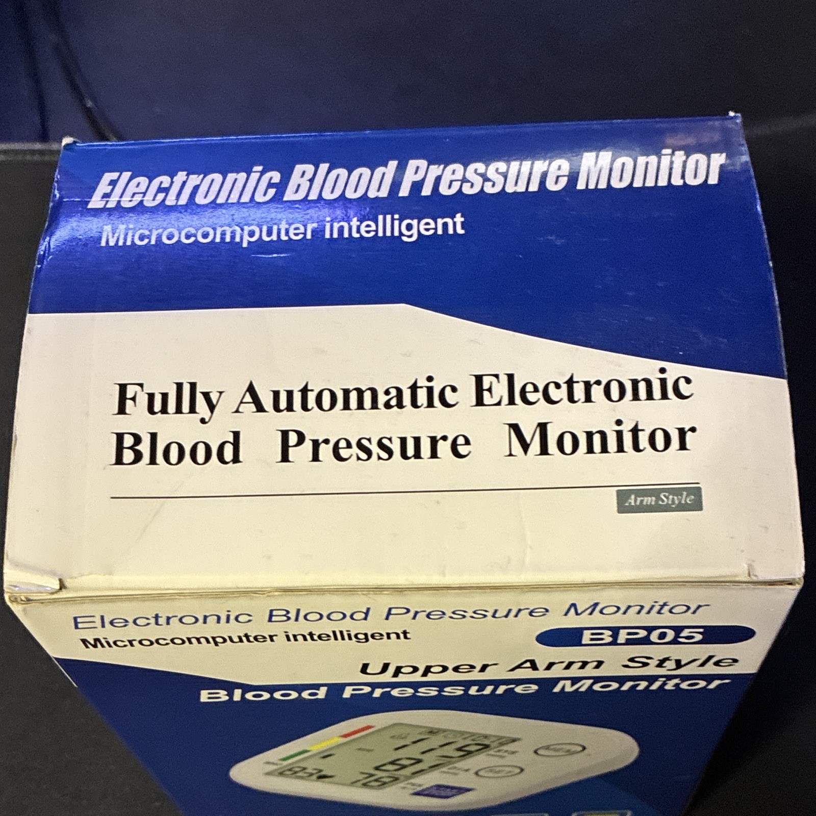 Upper Arm Automatic Digital Blood Pressure Monitor BP05 w/ Backlight, Adult Cuff