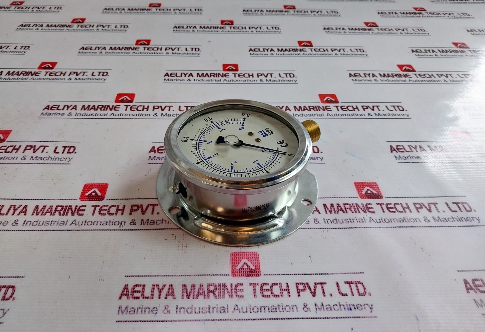 Econosto Pressure Gauges 0-6 BAR, 100mm 762.11.01.162, 1/2” PF