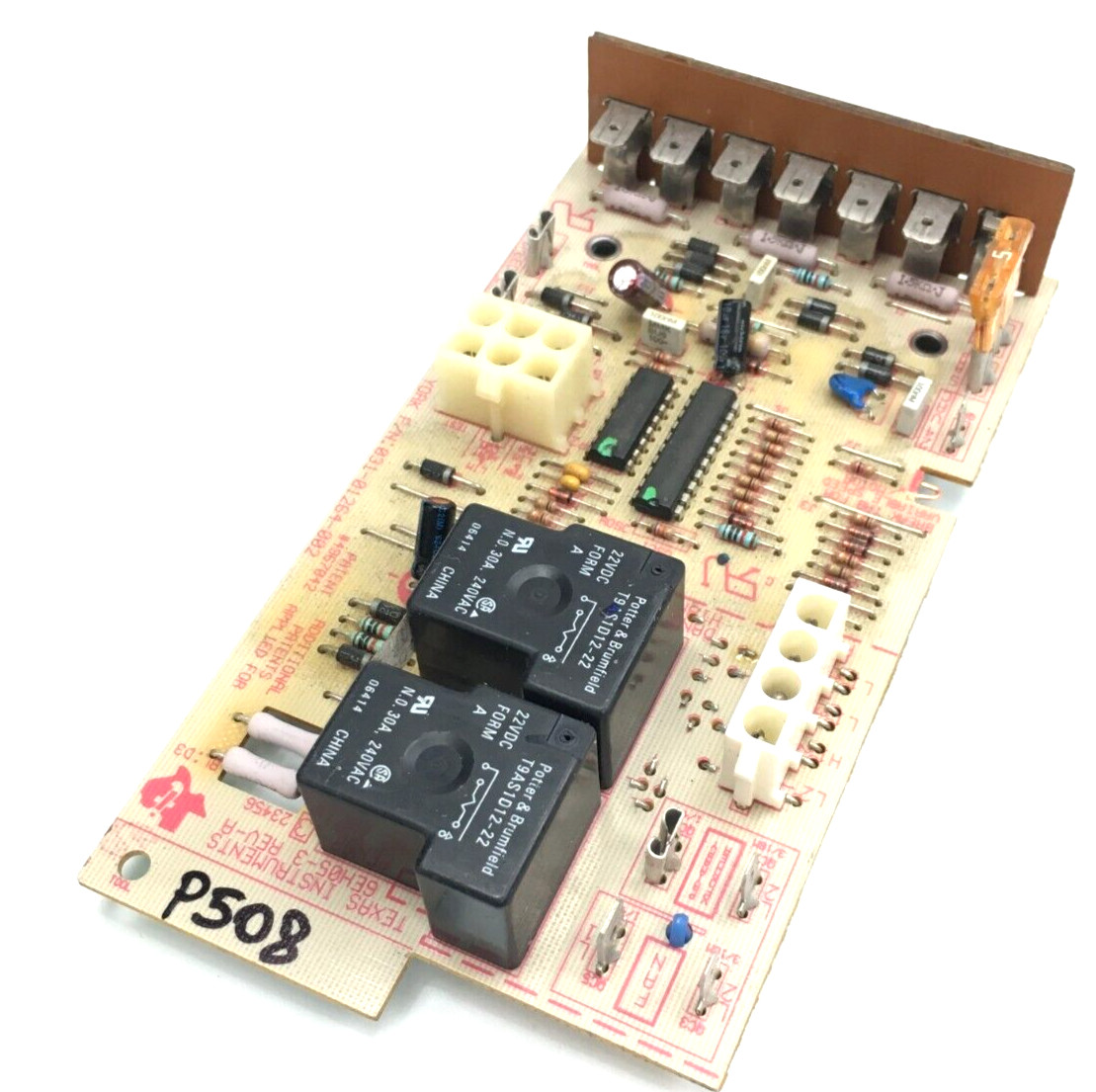 York Luxaire Coleman 031-01264-002 Furnace Control Circuit Board used #P508