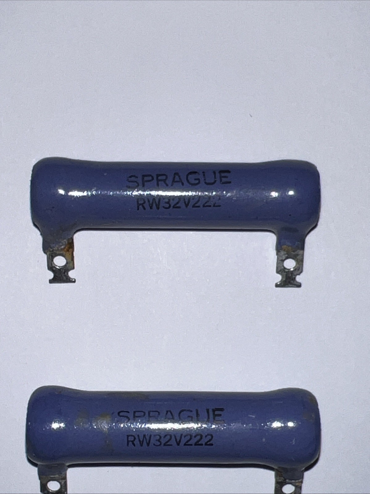 2200 ohm 20W 5% Wirewound Power Resistor Ceramic By Sprague New Quantity Of 2