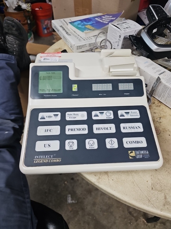 Chattanooga Intelect Legend Channel Combo 4C 7550 Ultrasound (As-Is)