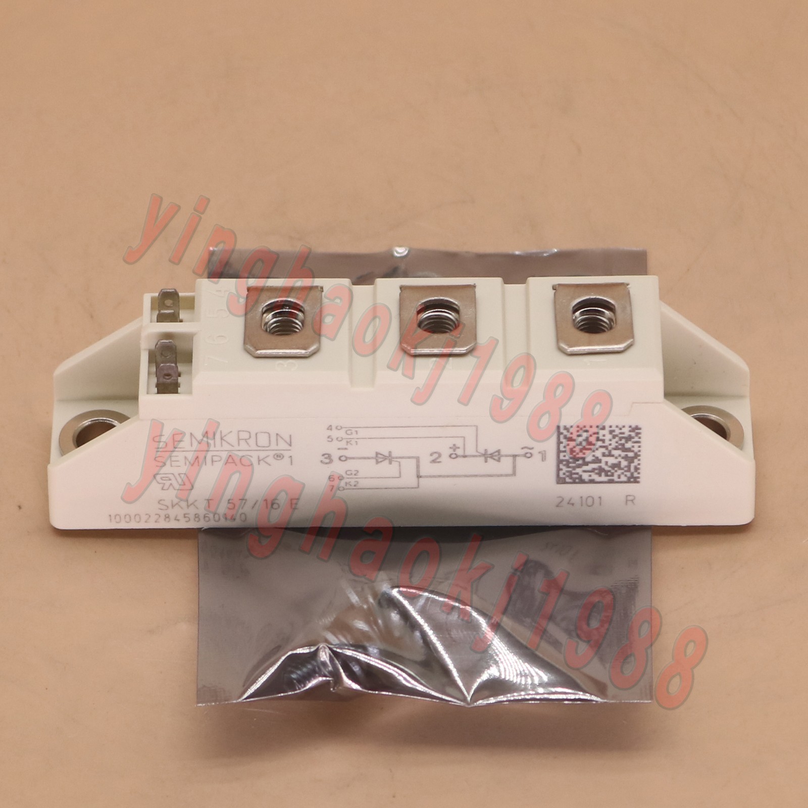 For SEMIKRON Power Module SKKT 57/16E SKKT57/16E SKKT57-16E New Free Shipping