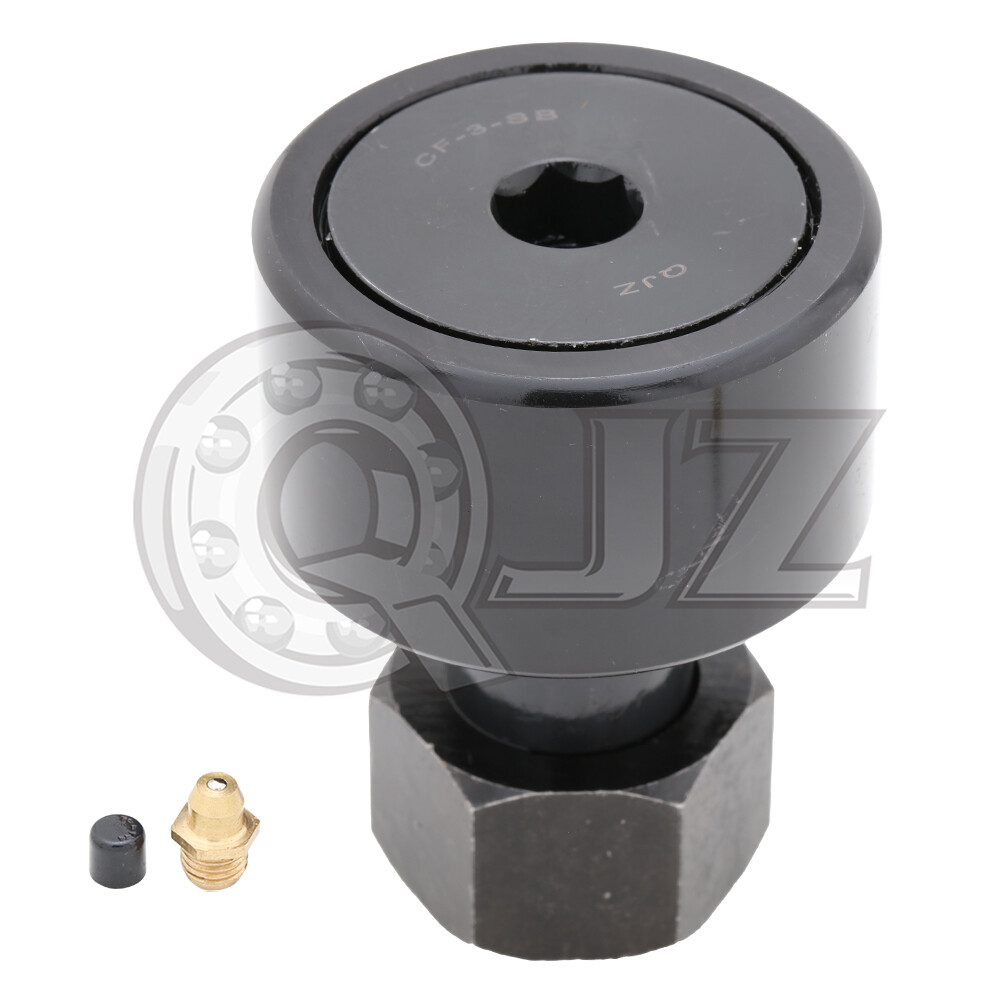 [(Qty.1)] CF-3-SB Stud Mount Cam Follower Cylindrical Roller Bearing Replacement