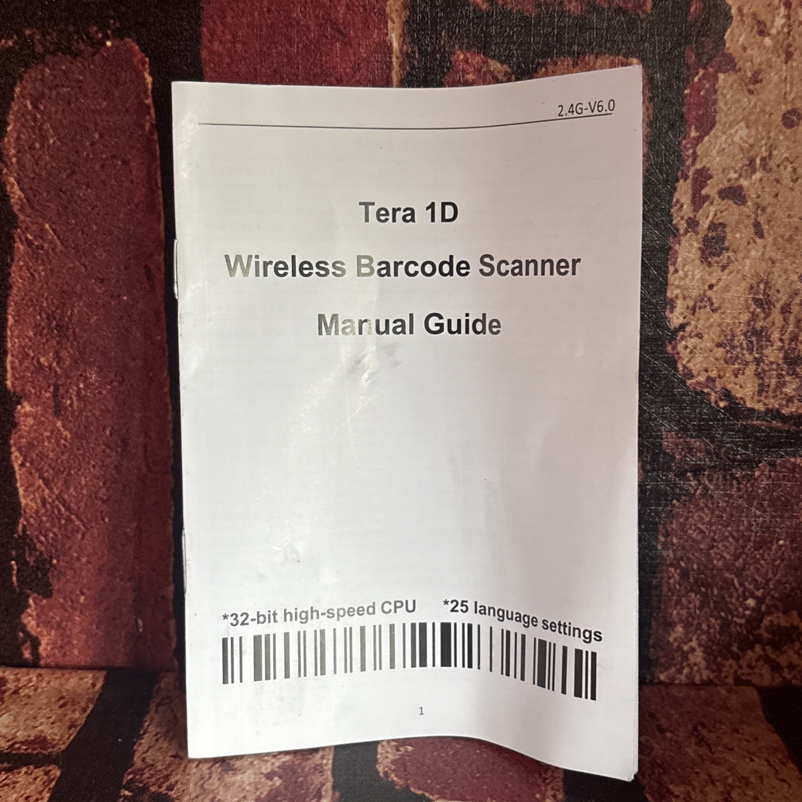 Tera D6100 Wireless Barcode Scanner 1D