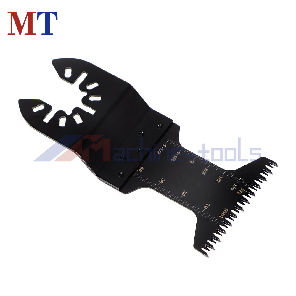 48 Pcs Universal Oscillating Multitool Quick Release Saw Blades for Metal Wood