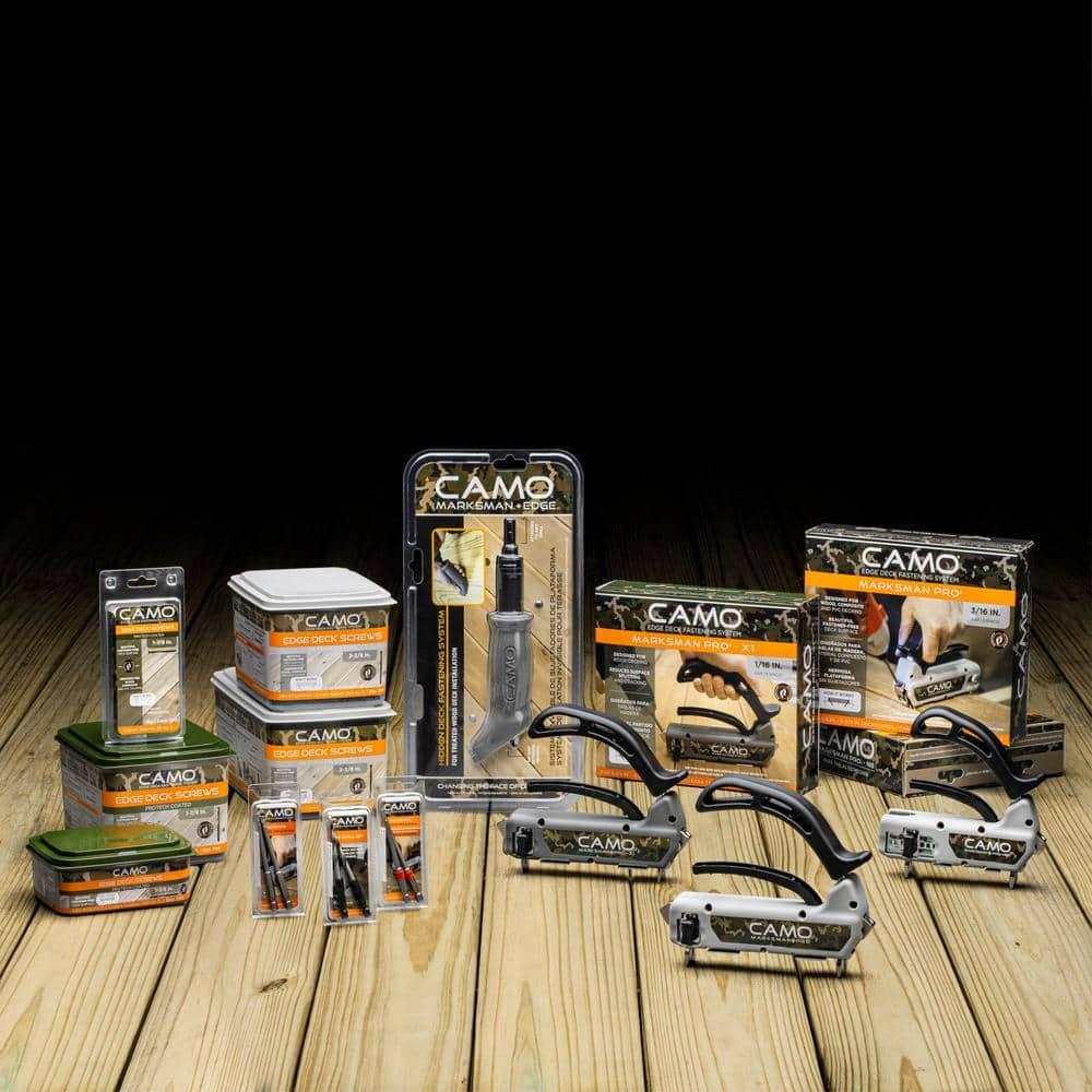 CAMO Edge Deck Screw ProTech Coated Trimhead Marksman Pro Tool 700-Count 1-7/8in