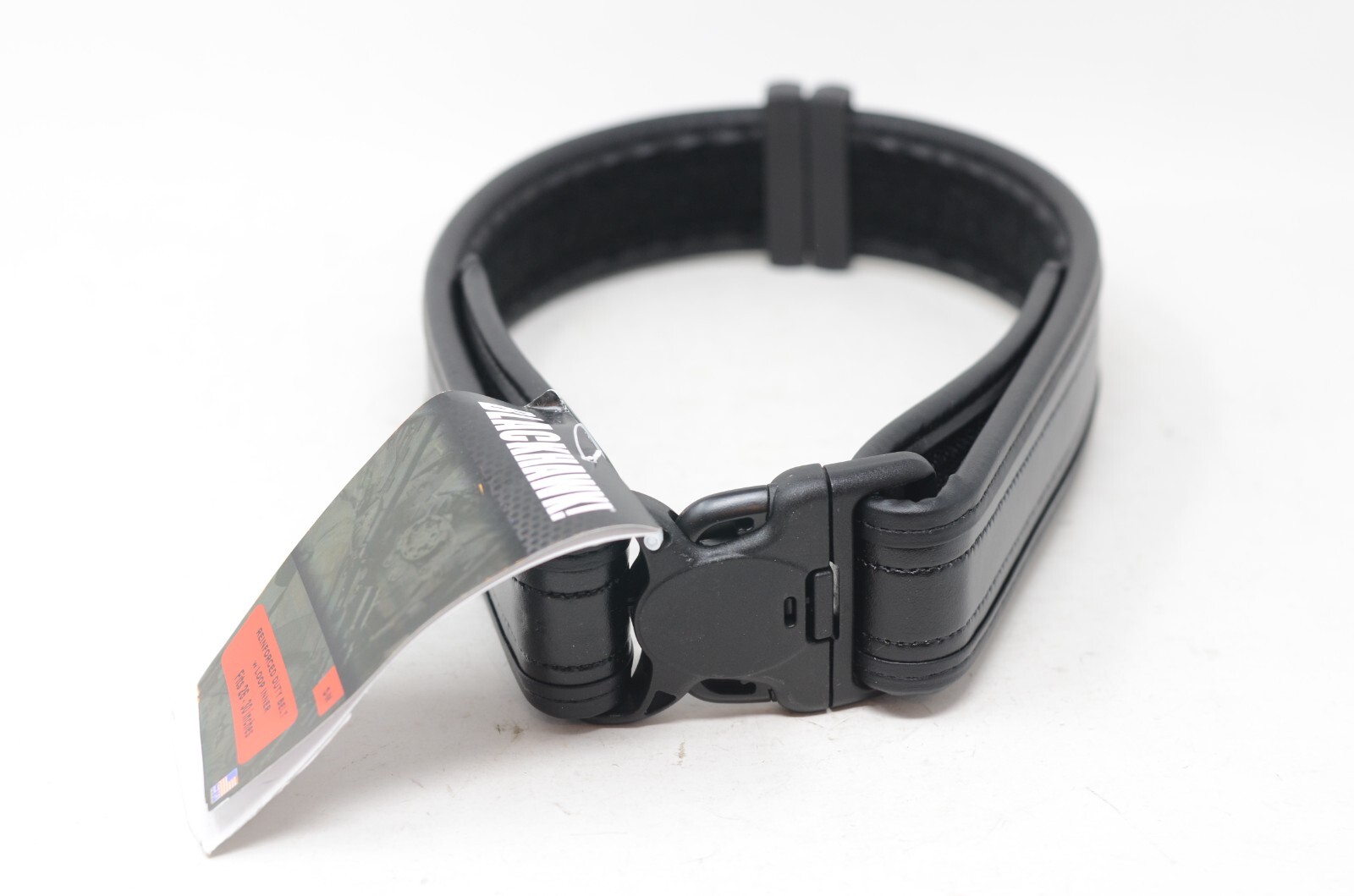 BLACKHAWK! Reinforced 2″ Outer Duty Belt with Loop Inner, Plain, Fits 26″-30″