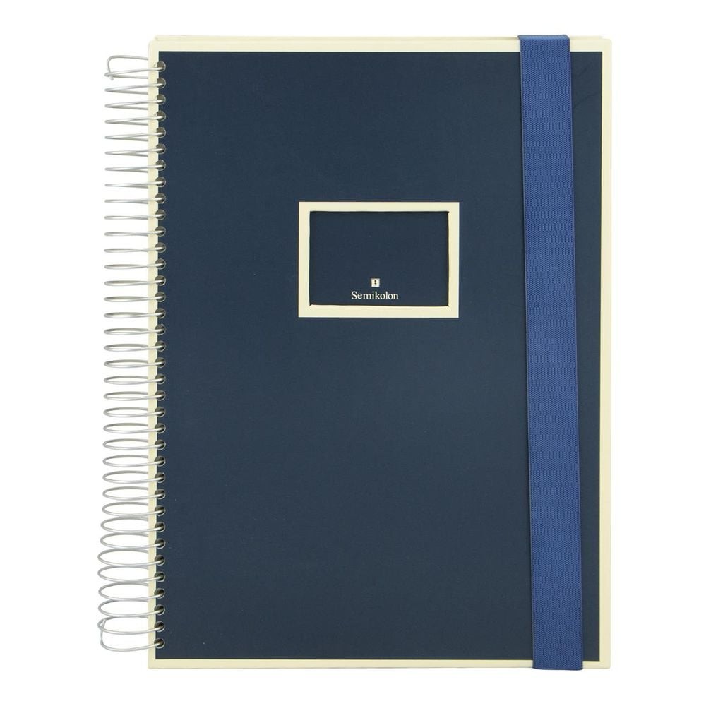 Mucho Spiral Notebook A4 (Marine)