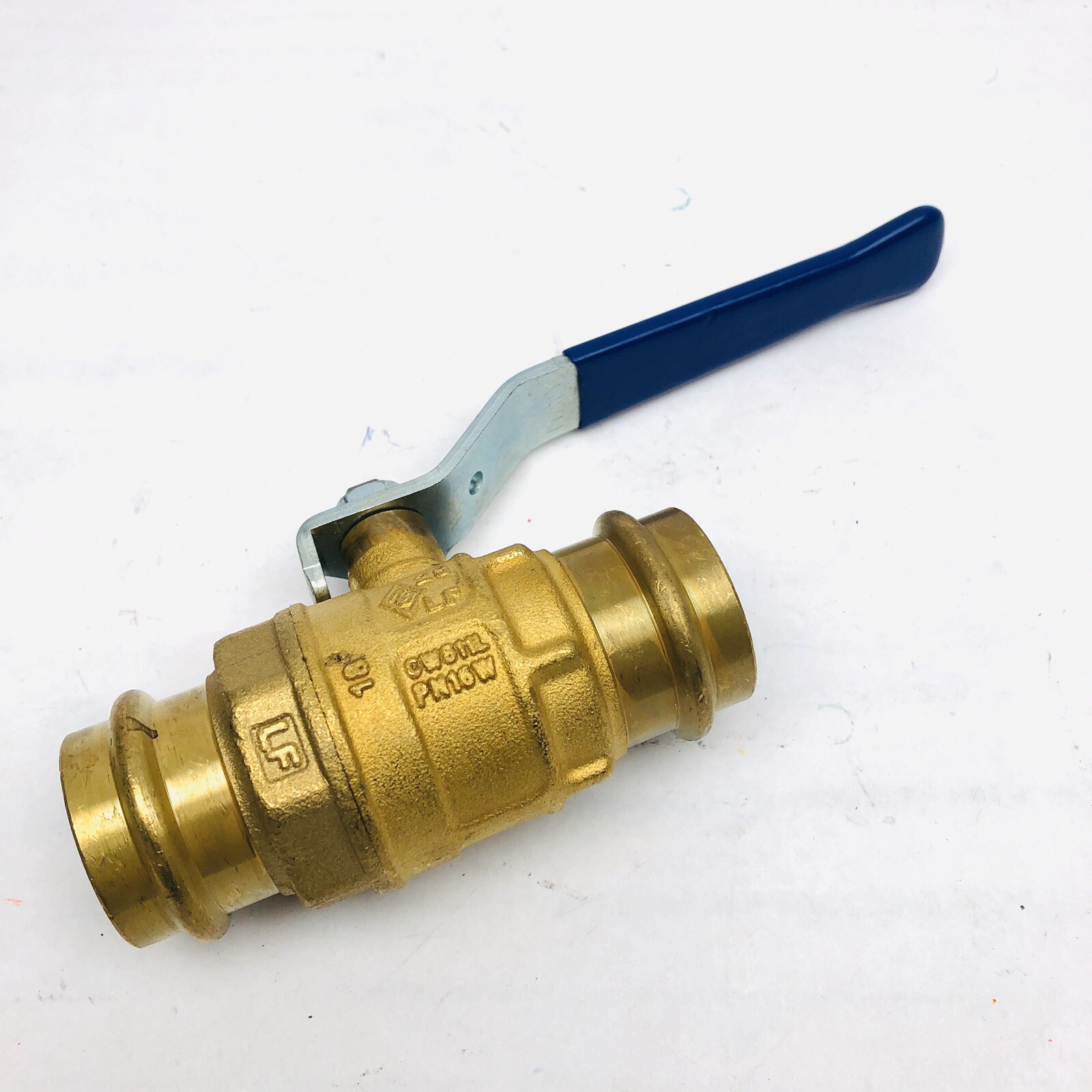 RUBINETTERIE BRESCIANE FNWX432G LOW LEAD PRESS END FULL PORT WATER 1″ RADIANT HE