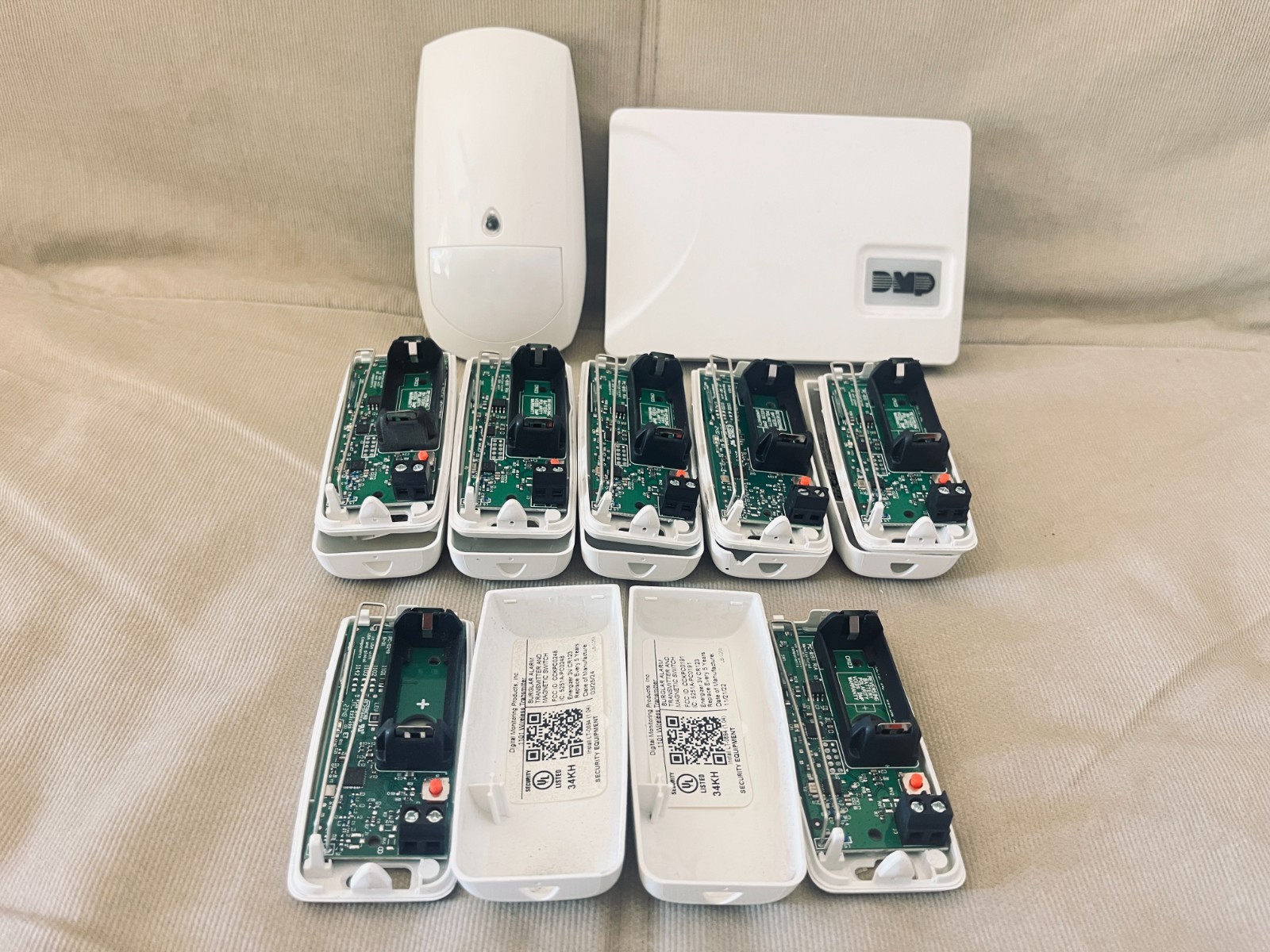 DMP 1100DH/1122/1101 Wireless Receiver/Motion and Transmitters Security Sensors