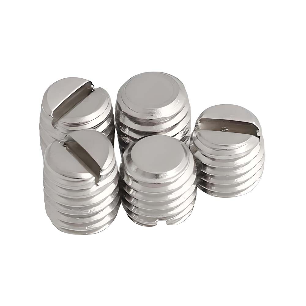 Slotted Grub Screws A2 Stainless Steel-Setscrew DIN 551 M2 M2.5 M3 M4 M5 M6-M10
