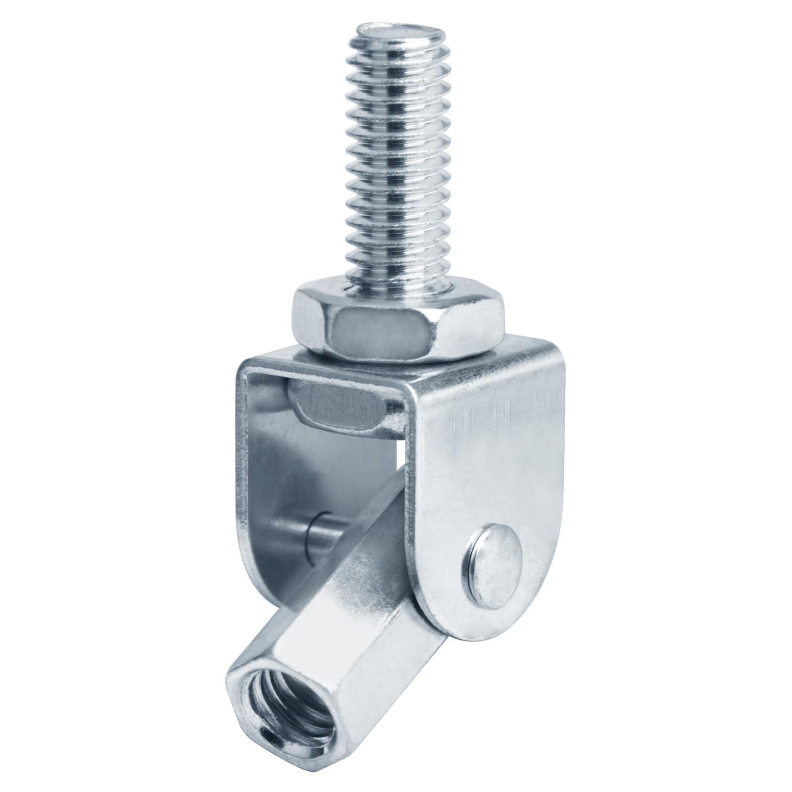 12 PCS 3/8″ Thread Rod Swivel Joint Connector, Adjustable Swivel Attachment